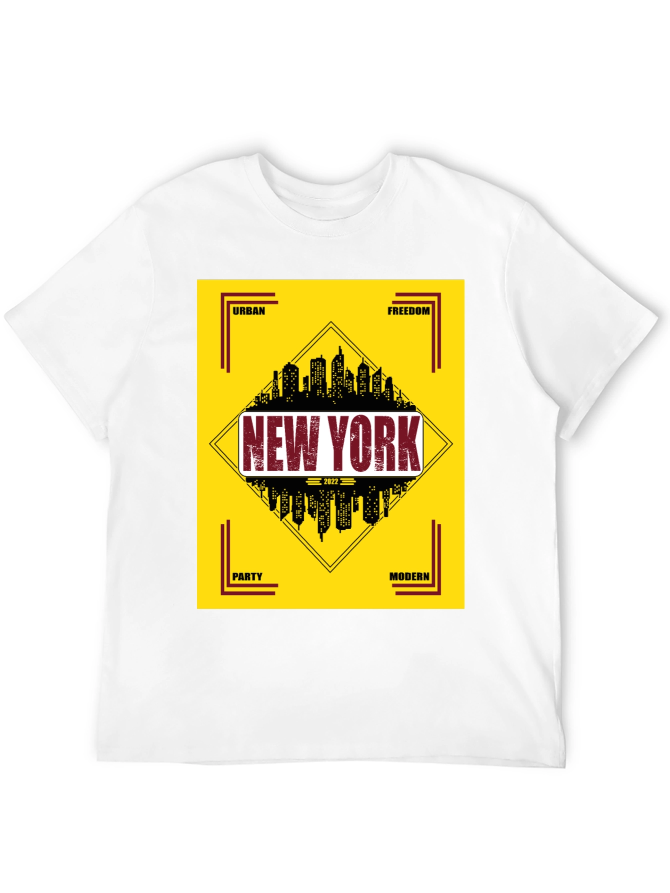 New York Cityscape Graphic Tee