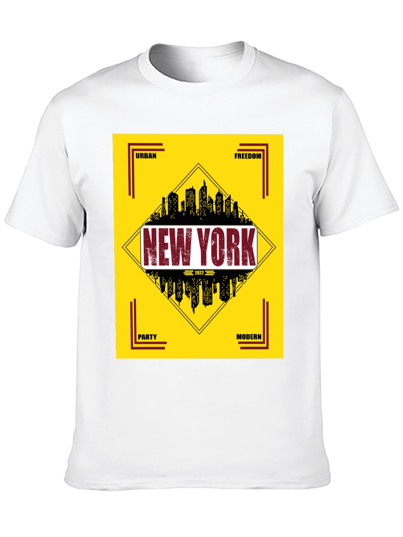 New York Cityscape Graphic Tee