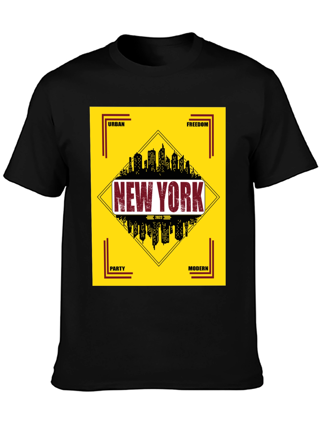 New York Cityscape Graphic Tee