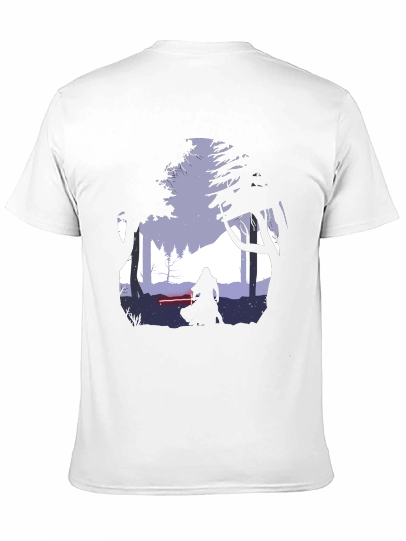 Silhouette Warrior Graphic T-Shirt