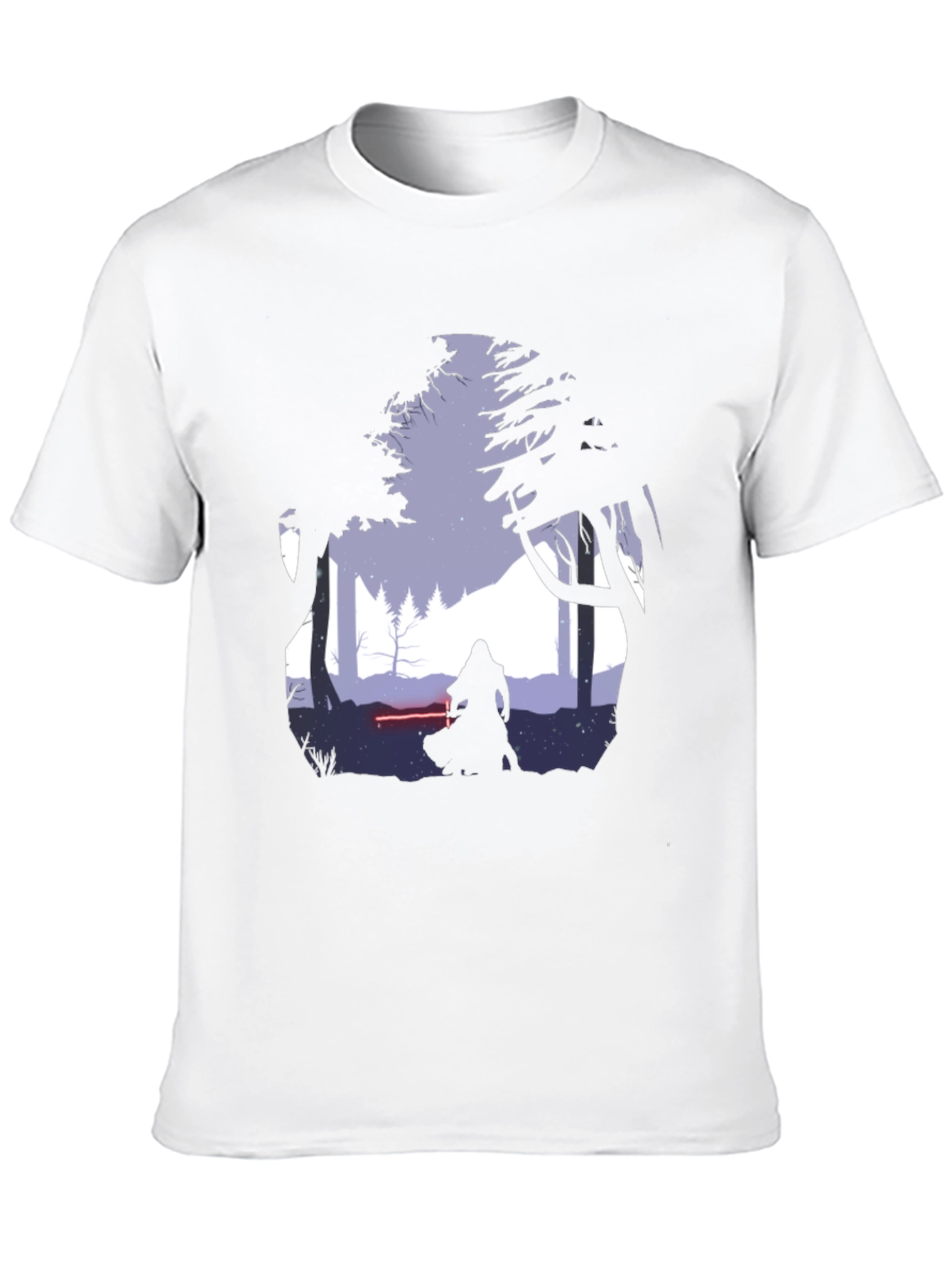Silhouette Warrior Graphic T-Shirt