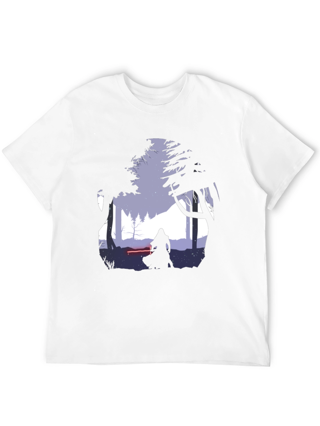 Silhouette Warrior Graphic T-Shirt