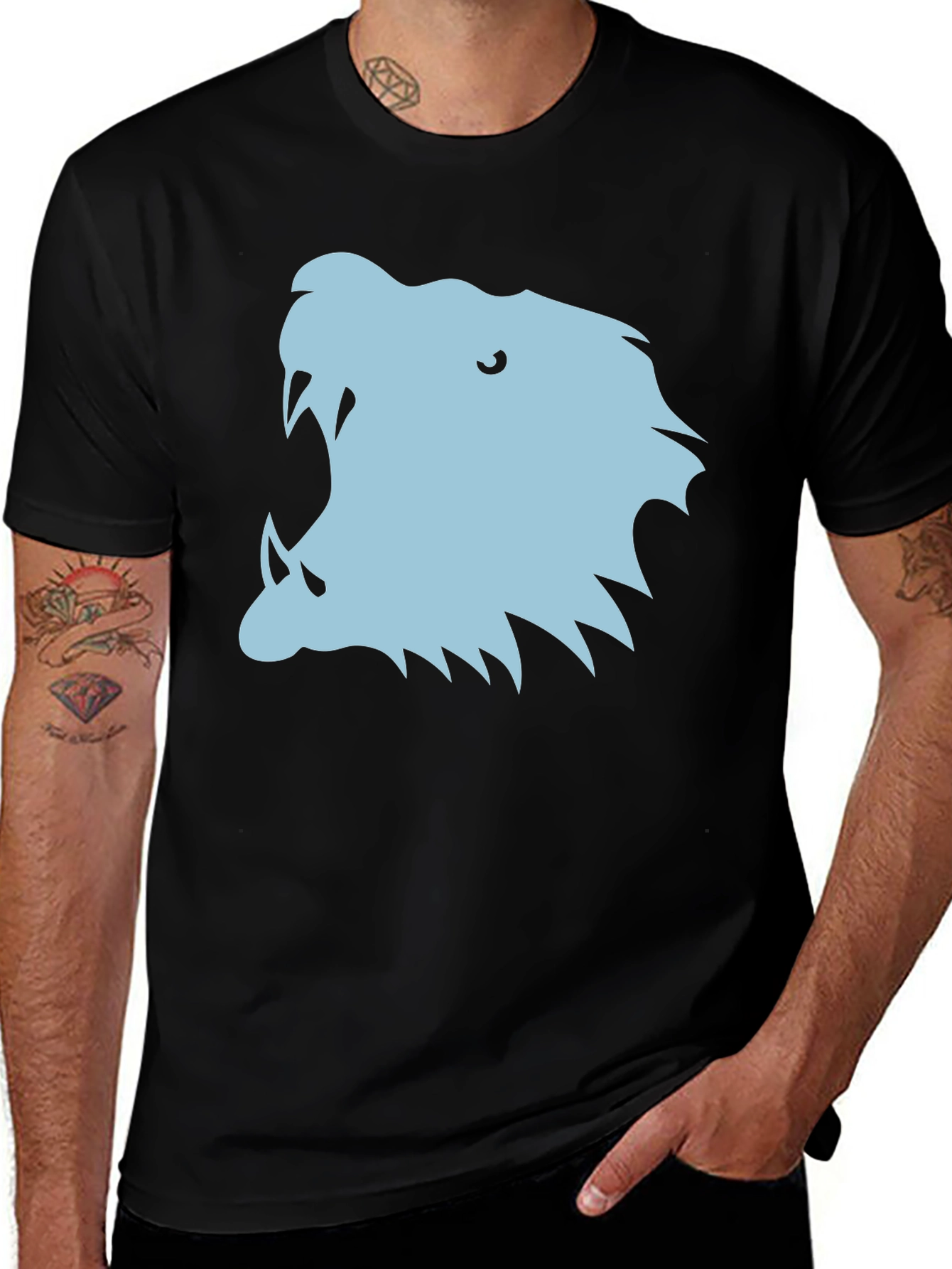 Predator Beast Graphic Tee - Black