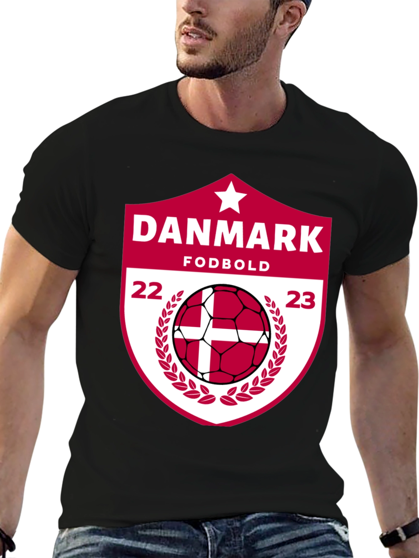 Denmark Soccer T-Shirt - Fodbold Fan Apparel