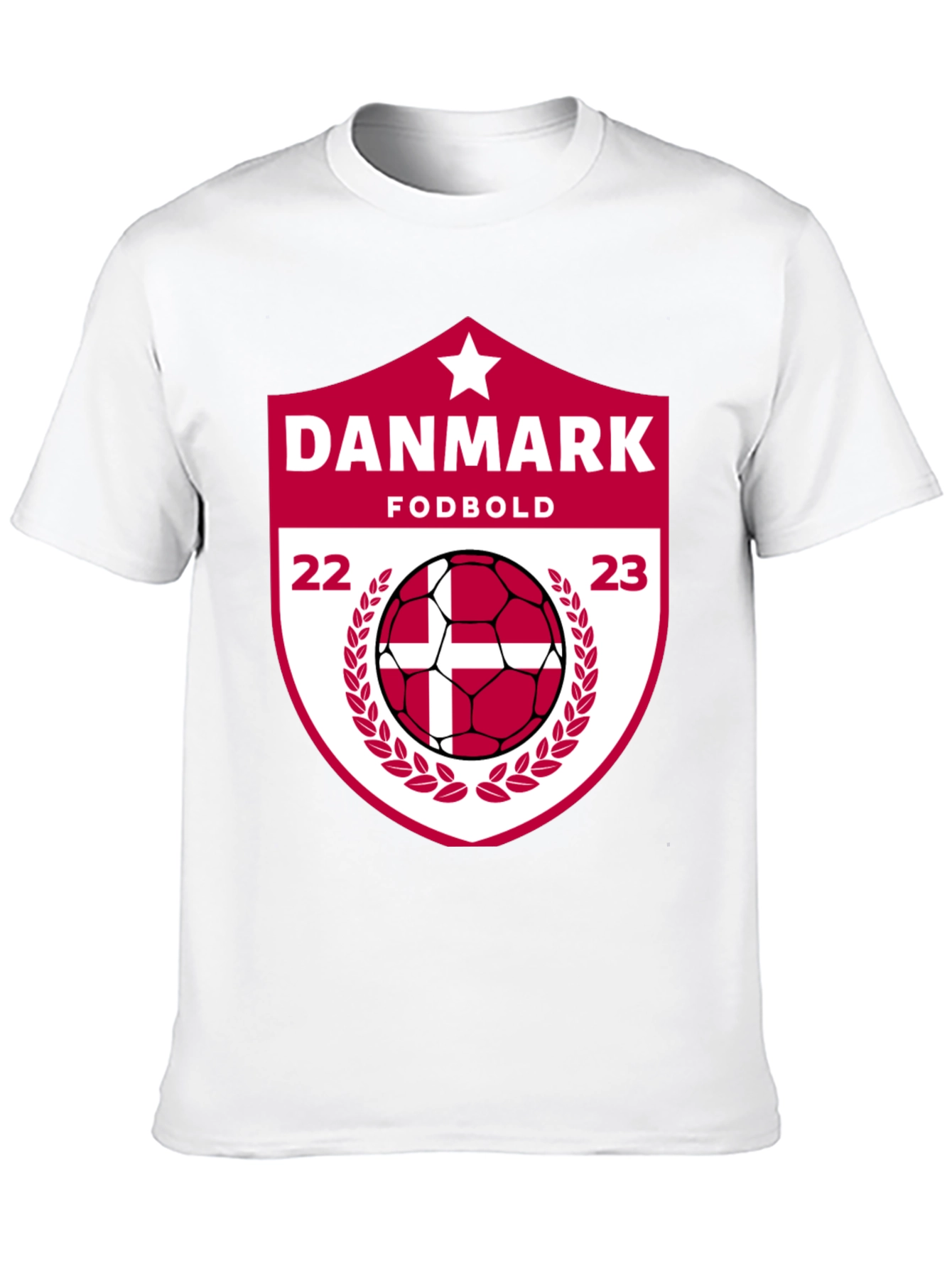 Denmark Soccer T-Shirt - Fodbold Fan Apparel