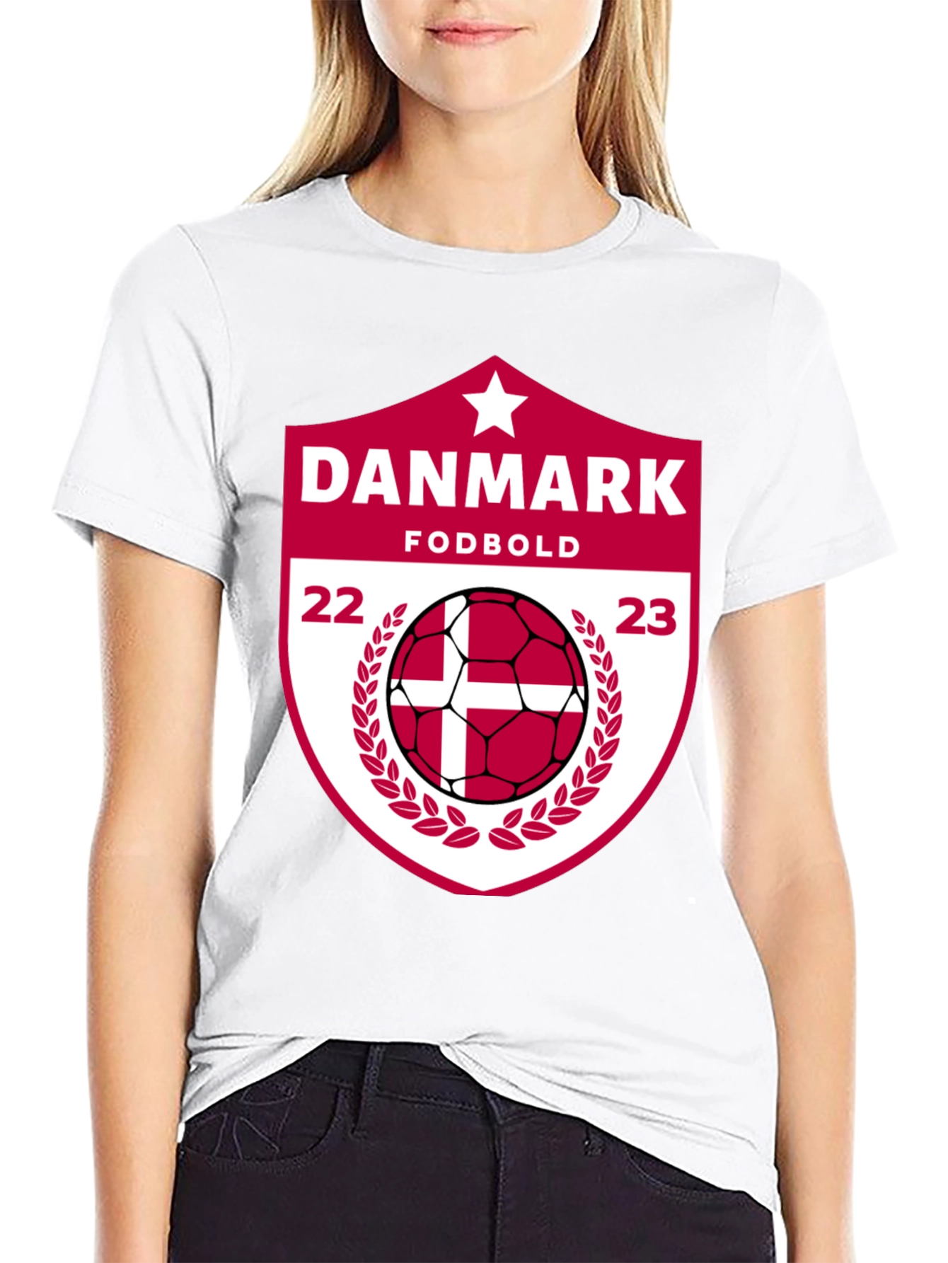 Denmark Soccer T-Shirt - Fodbold Fan Apparel