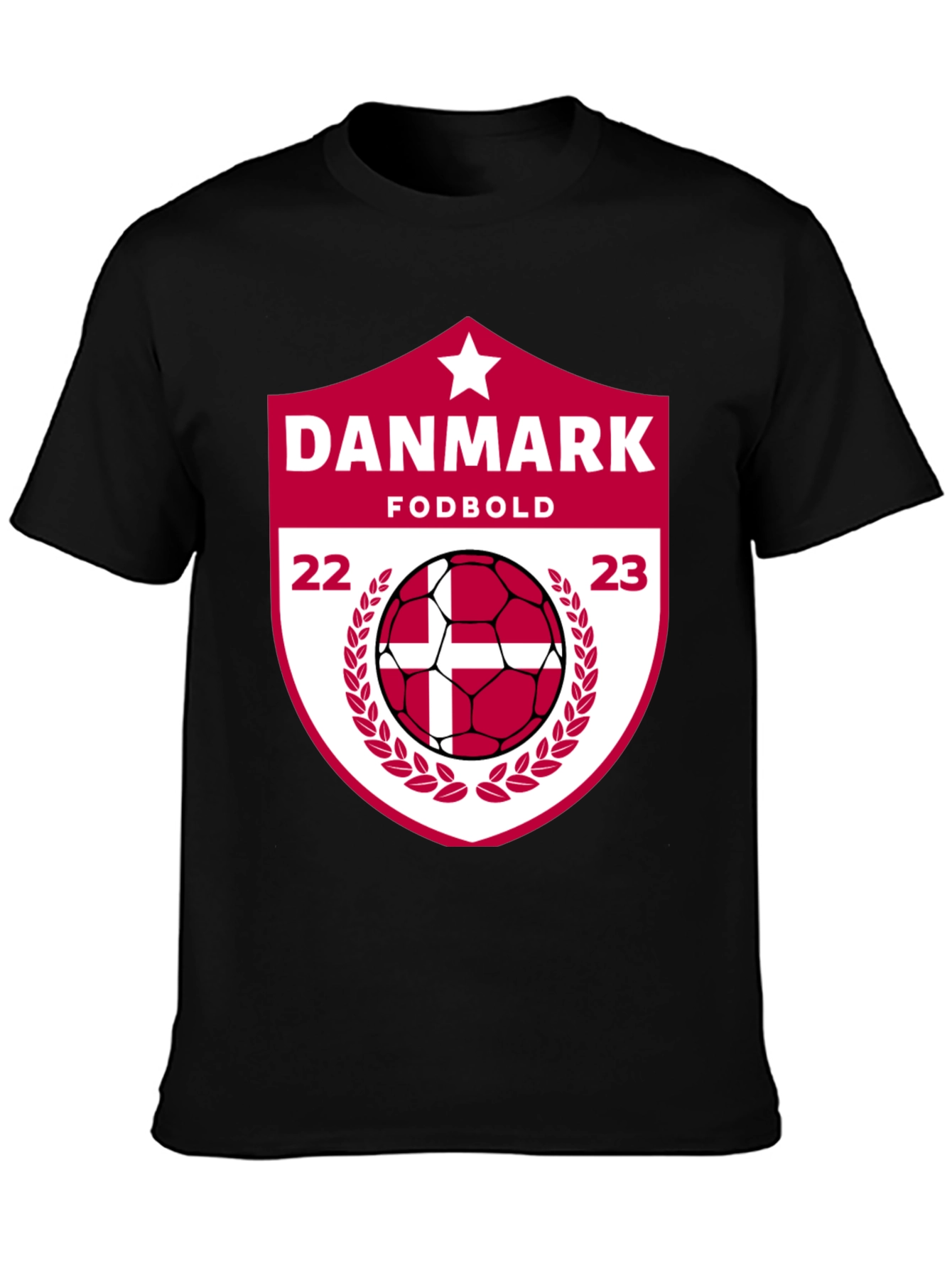 Denmark Soccer T-Shirt - Fodbold Fan Apparel