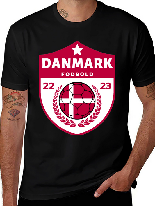 Denmark Soccer T-Shirt - Fodbold Fan Apparel