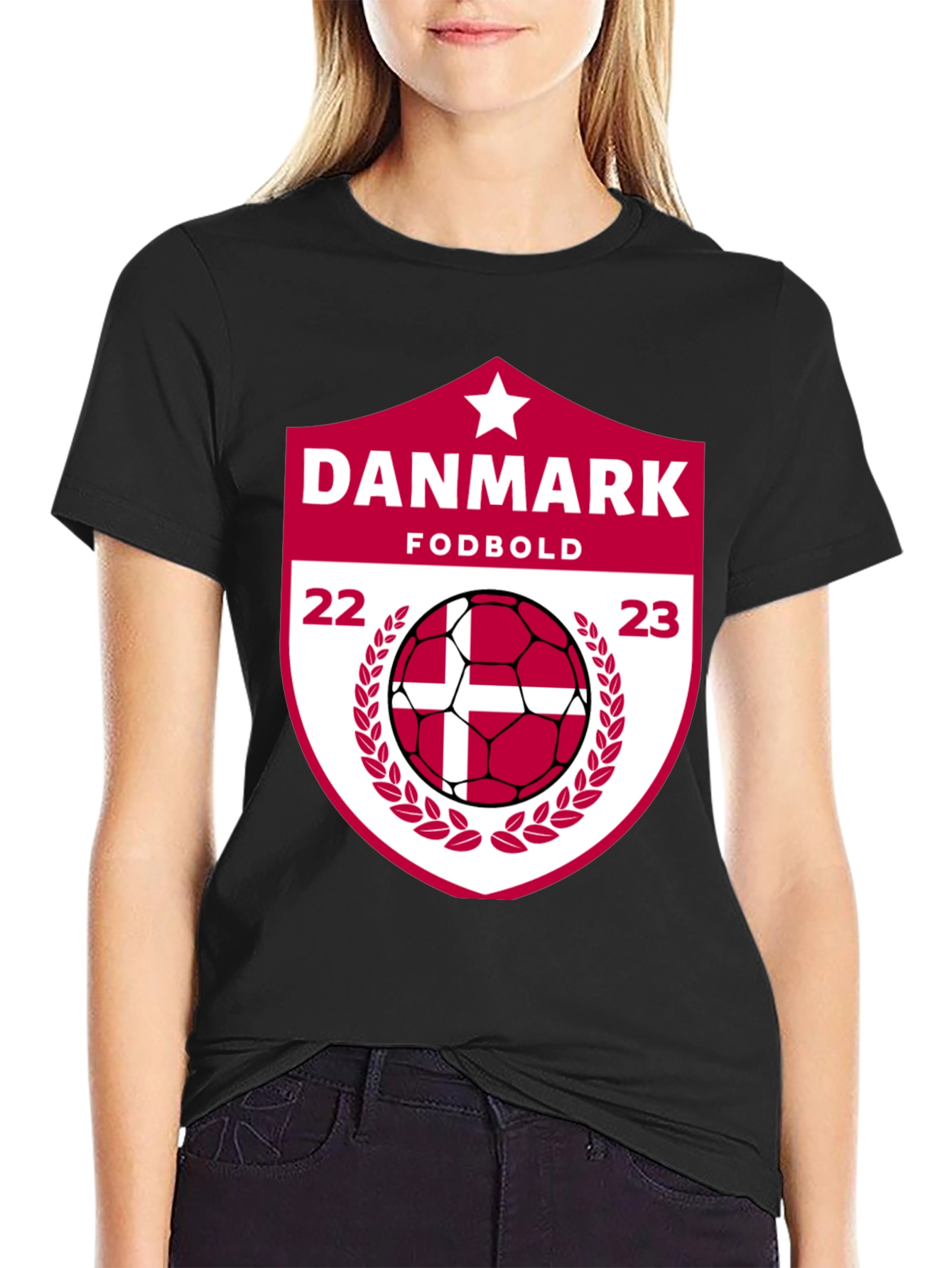 Denmark Soccer T-Shirt - Fodbold Fan Apparel