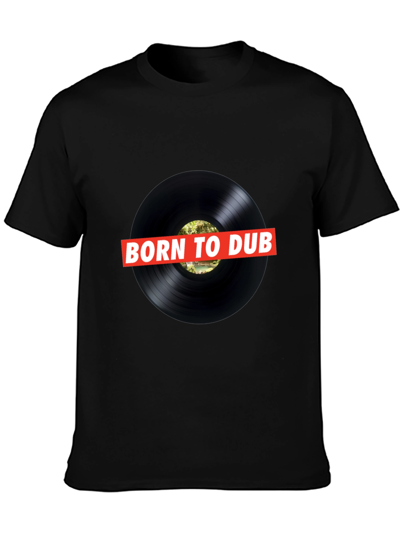 Born To Dub Black T-Shirt