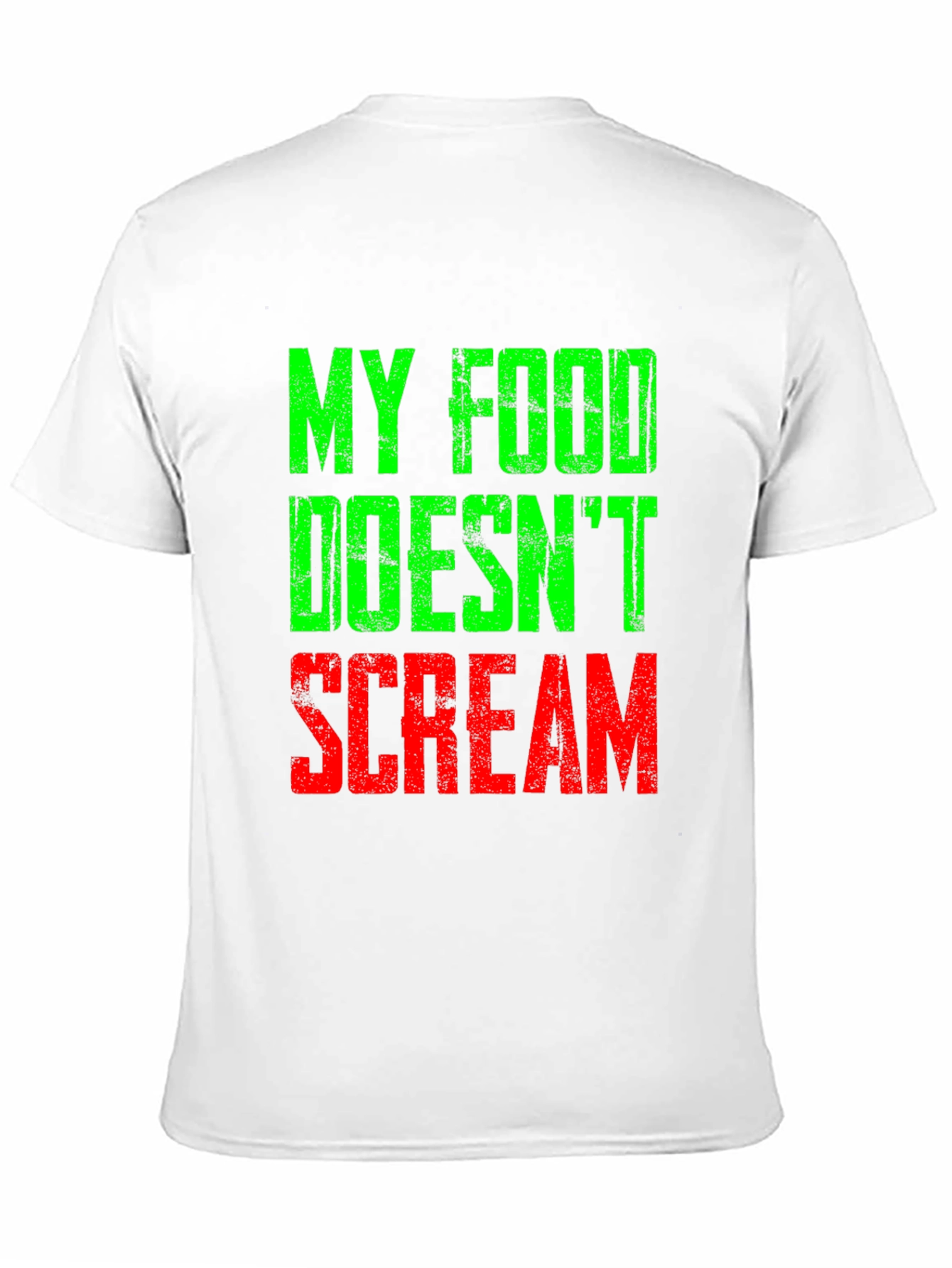 My Food Doesnt Scream T-Shirt