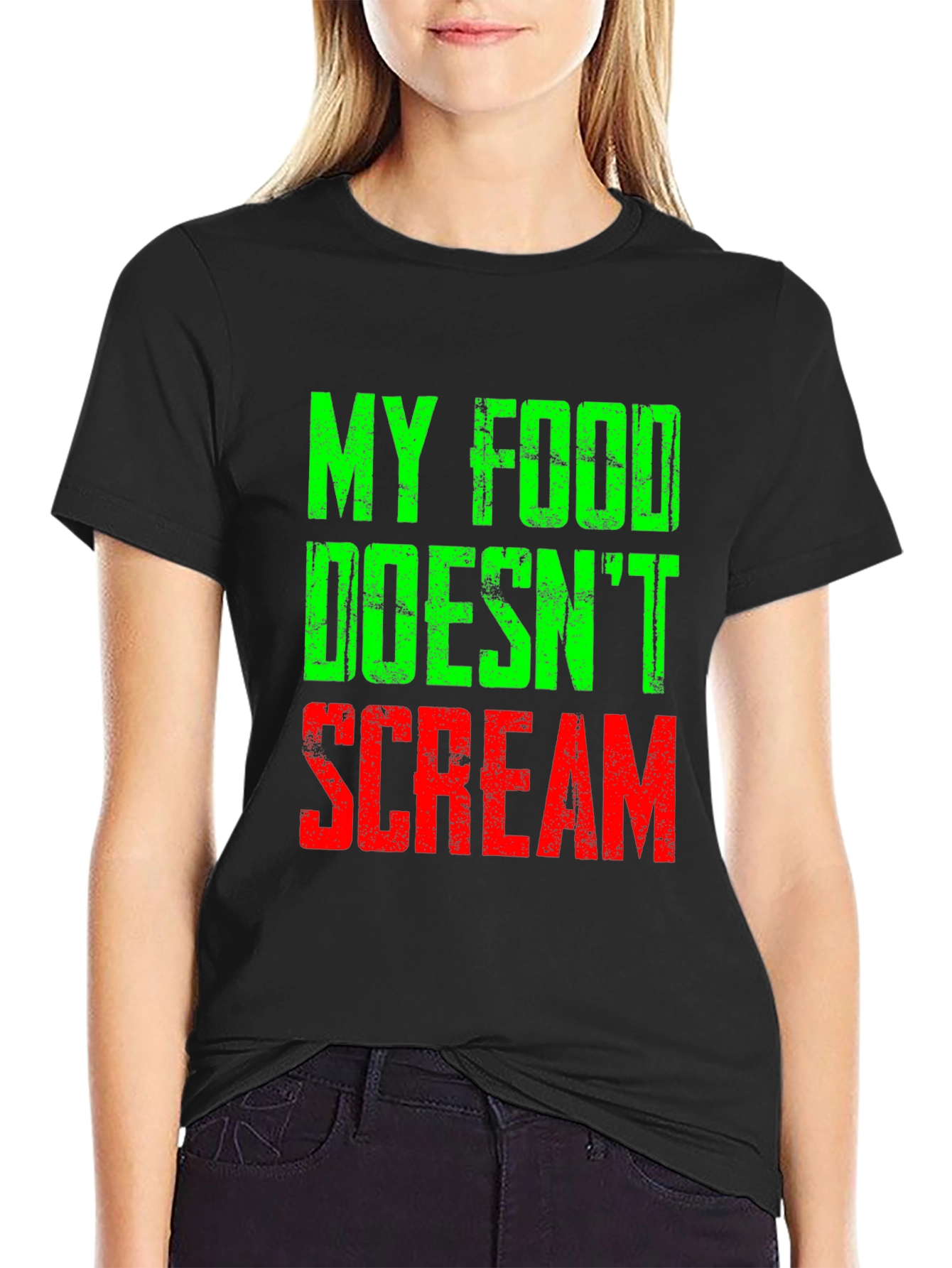 My Food Doesnt Scream T-Shirt