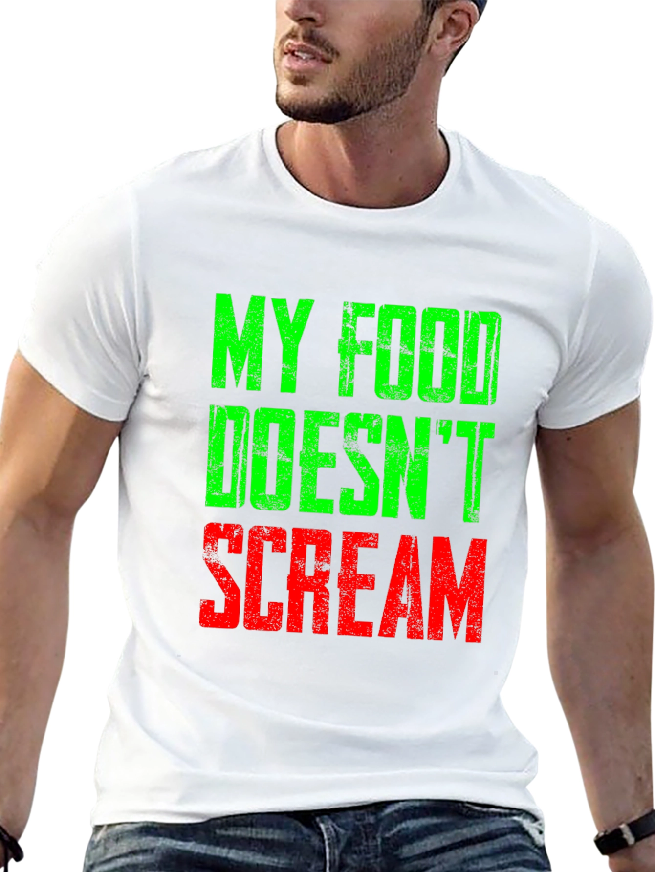 My Food Doesnt Scream T-Shirt