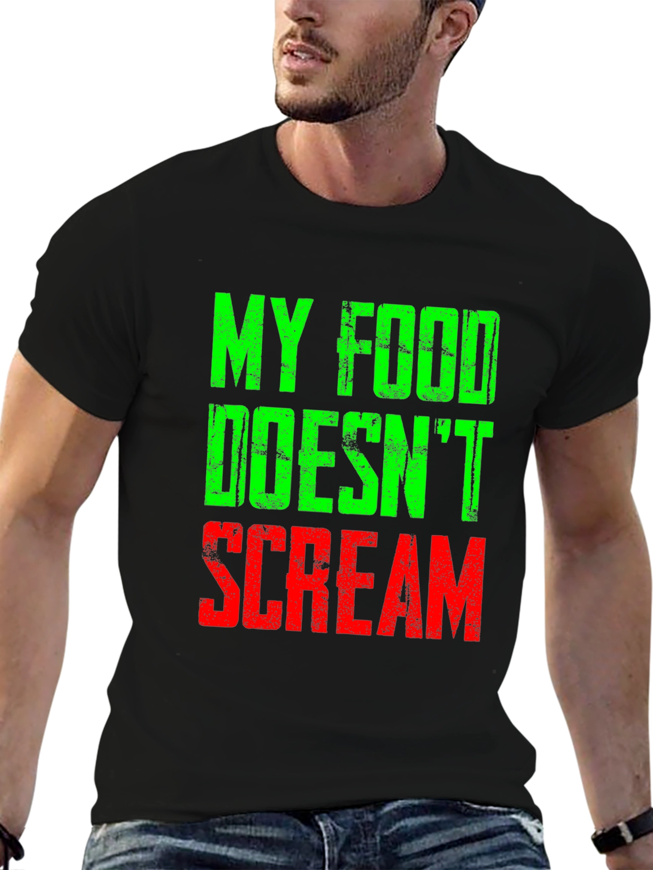 My Food Doesnt Scream T-Shirt