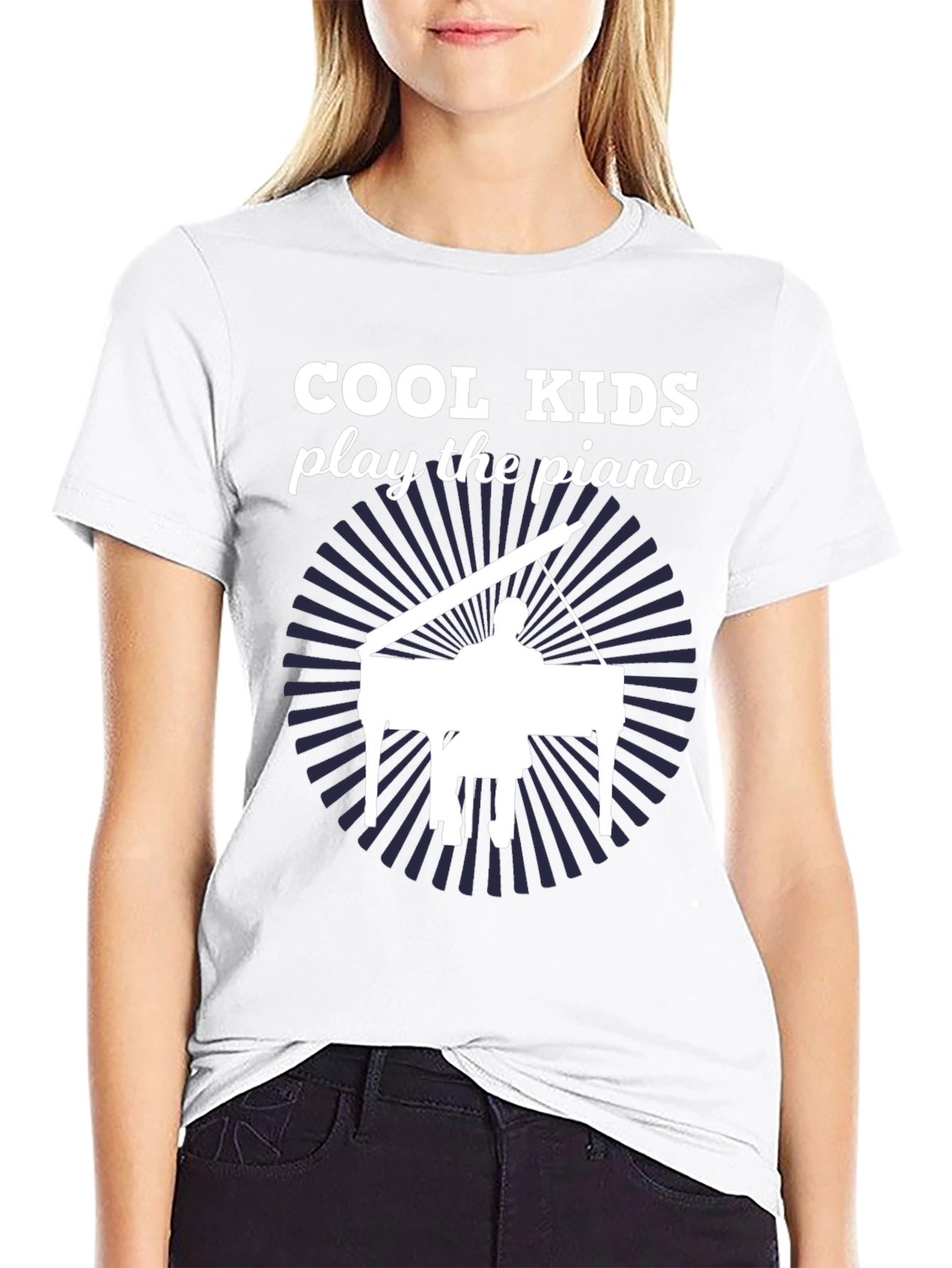 Cool Kids Piano T-Shirt - Music Lover Tee