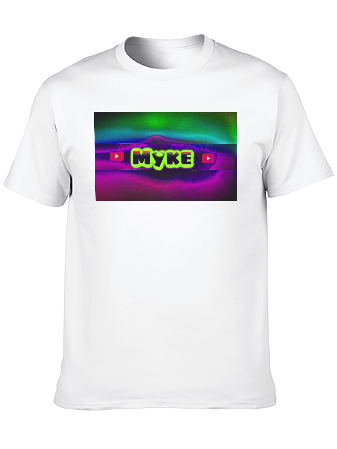 MYKE Logo Black T-Shirt: Stylish and Comfy!