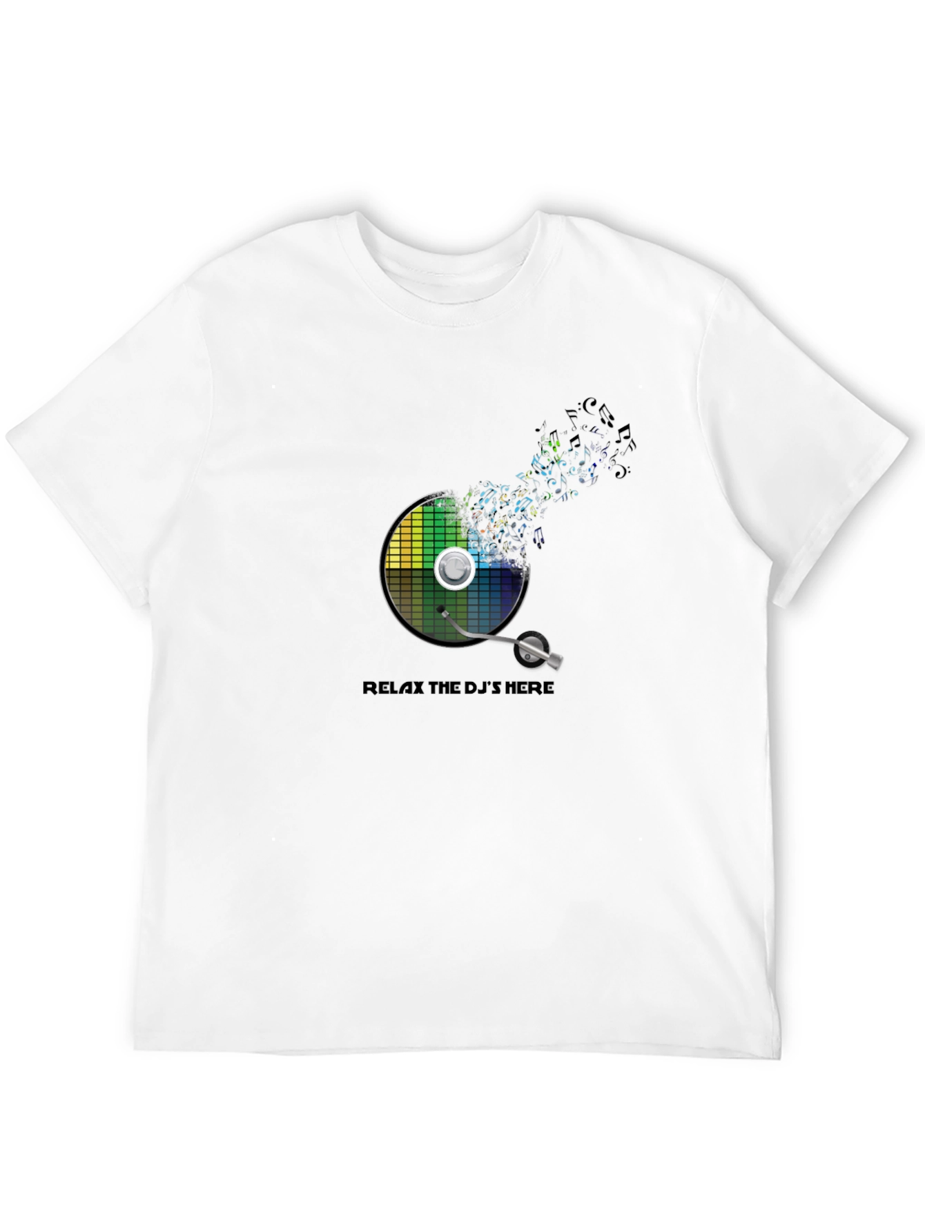 DJs Here Graphic Tee - Music Lovers T-Shirt