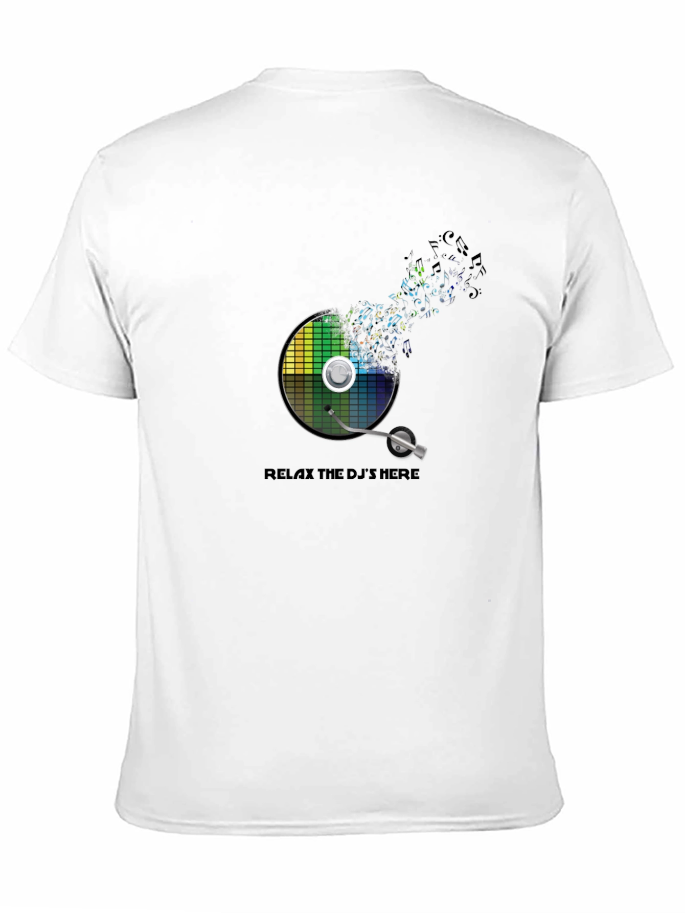 DJs Here Graphic Tee - Music Lovers T-Shirt