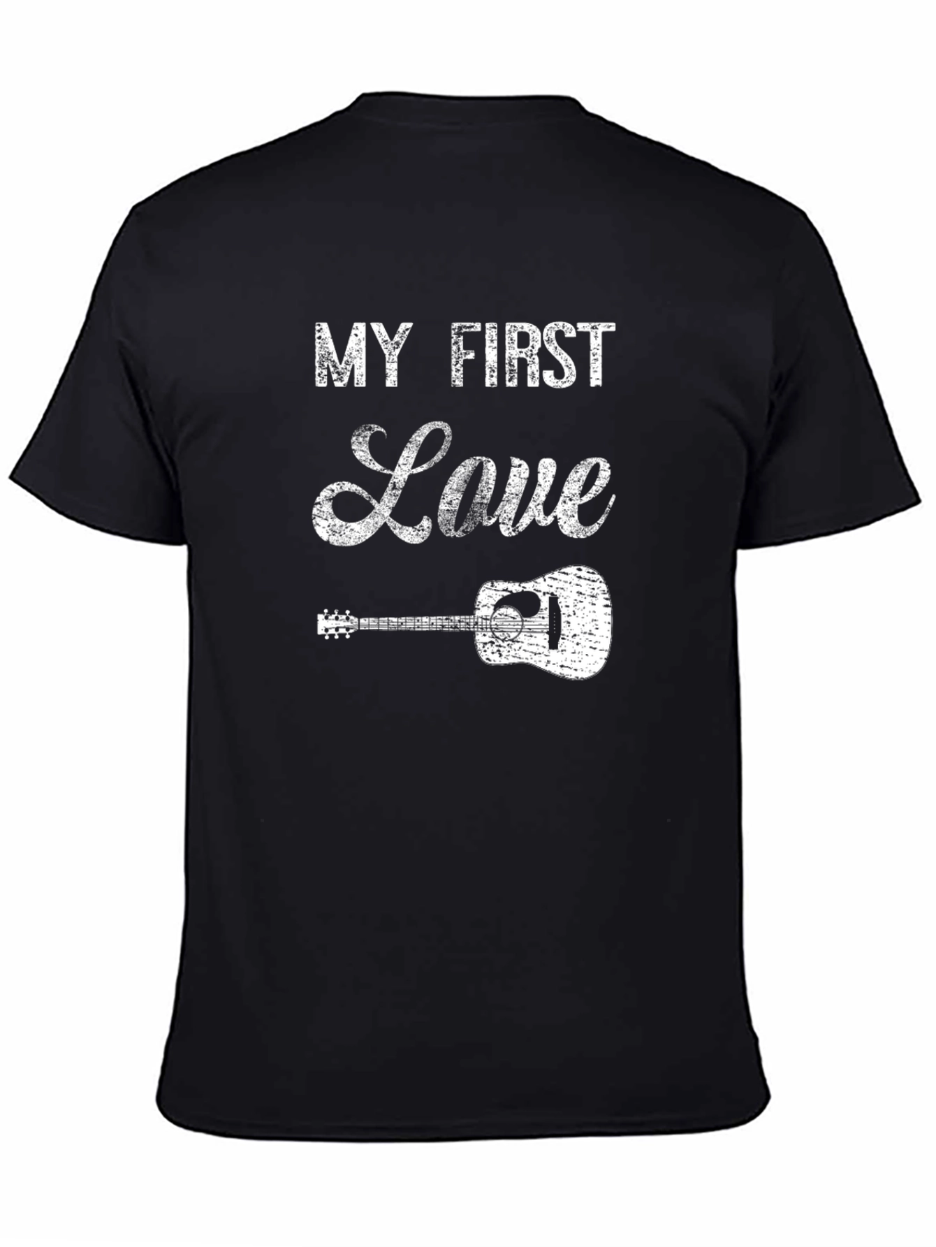 My First Love Guitar T-Shirt - Music Lover Tee