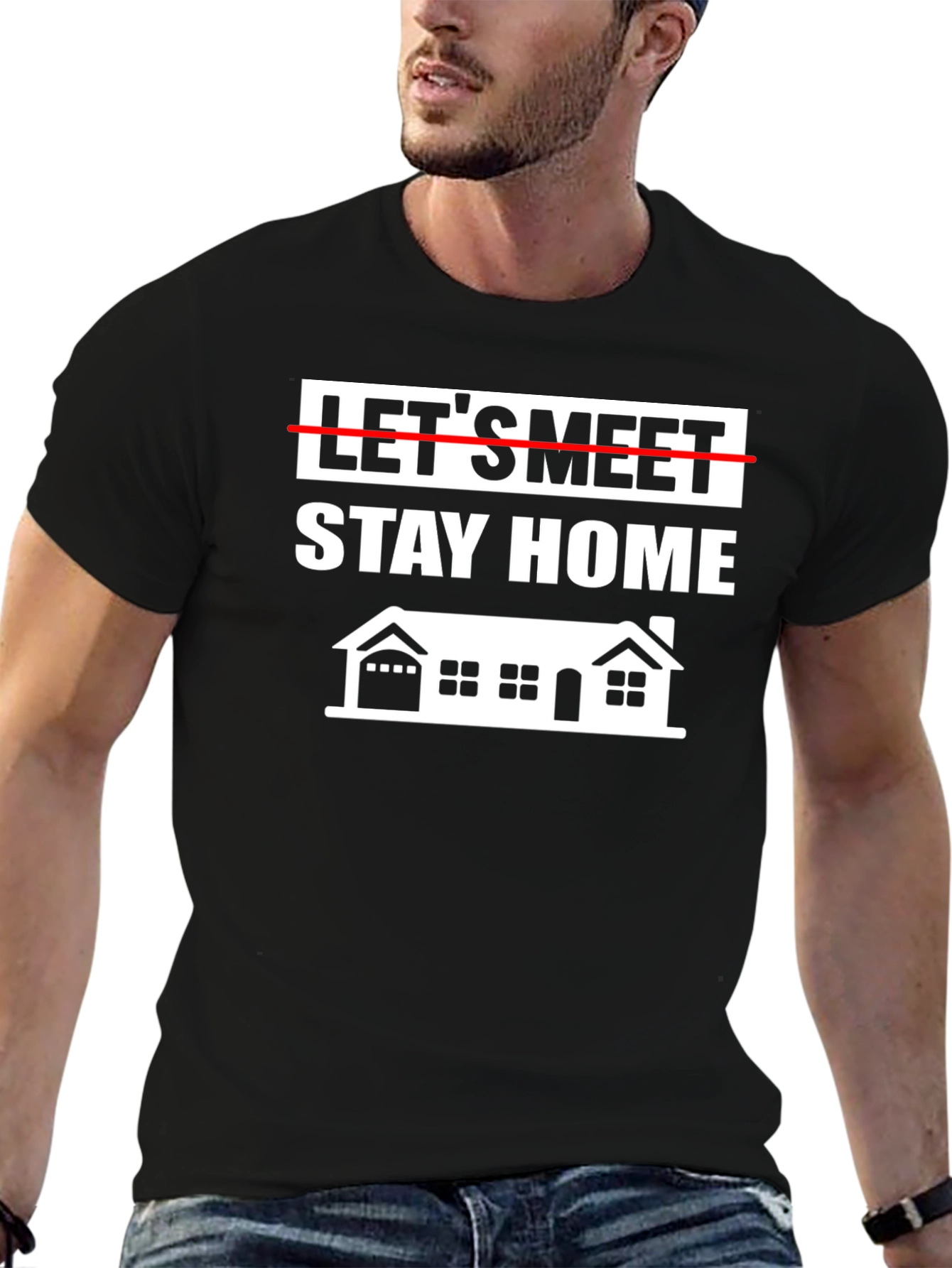 Stay Home T-Shirt - Social Distancing Tee