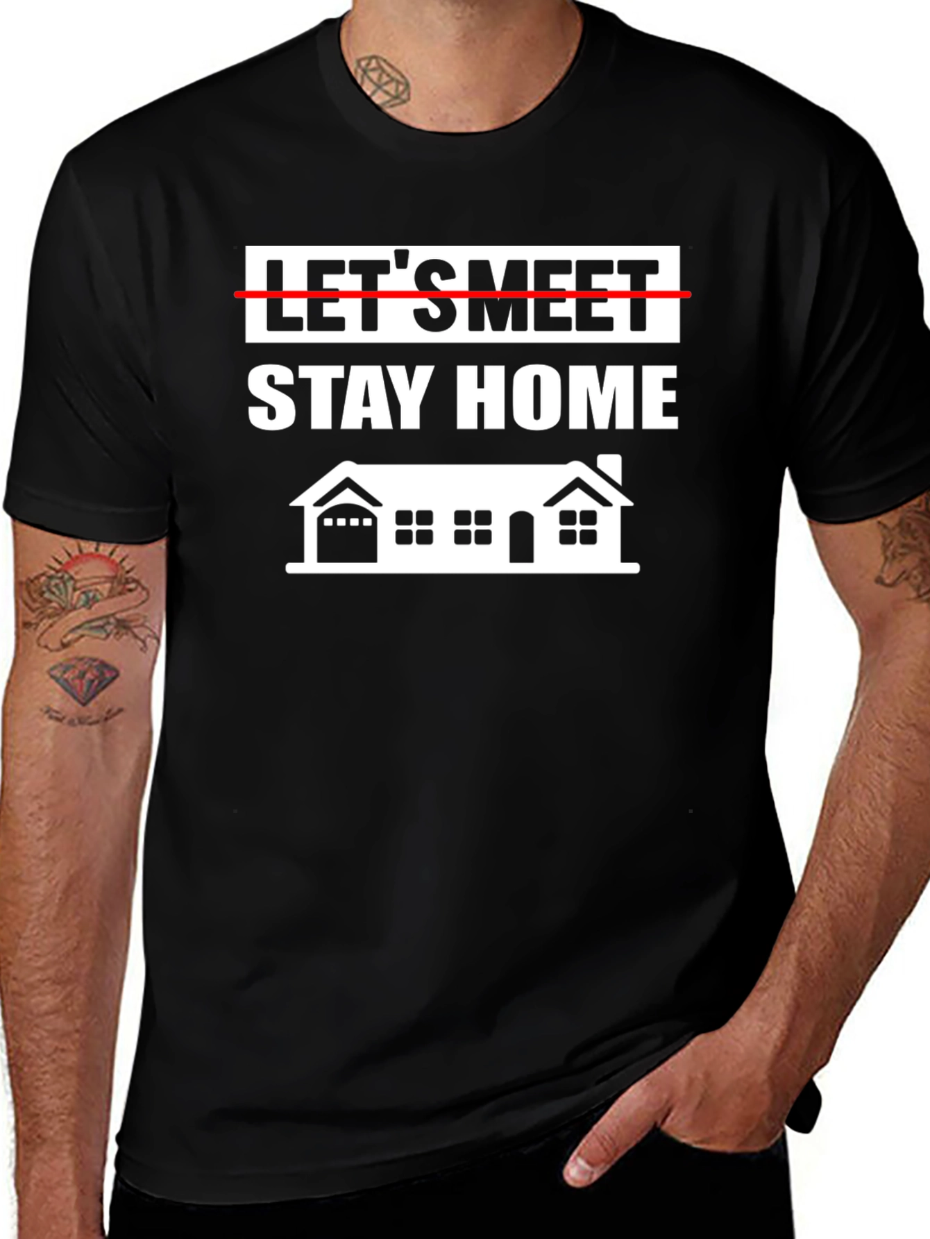 Stay Home T-Shirt - Social Distancing Tee