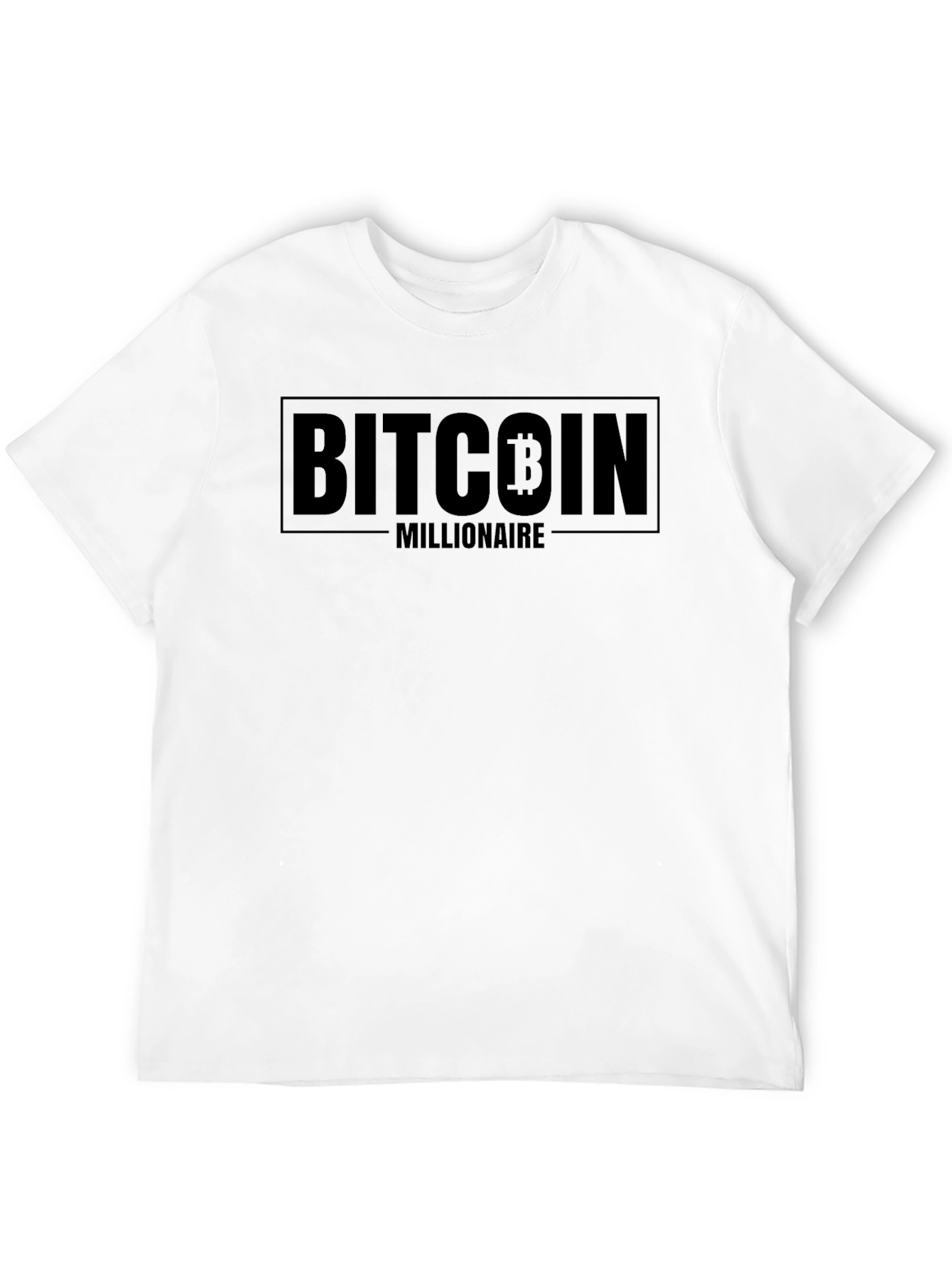 Bitcoin Millionaire Graphic Tee - Black