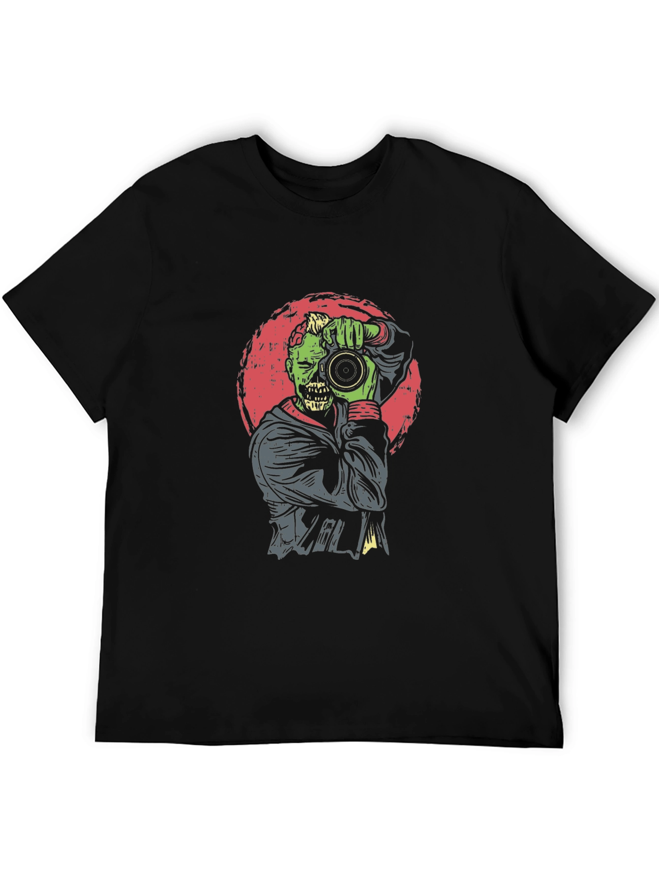 Zombie Photographer Graphic T-Shirt