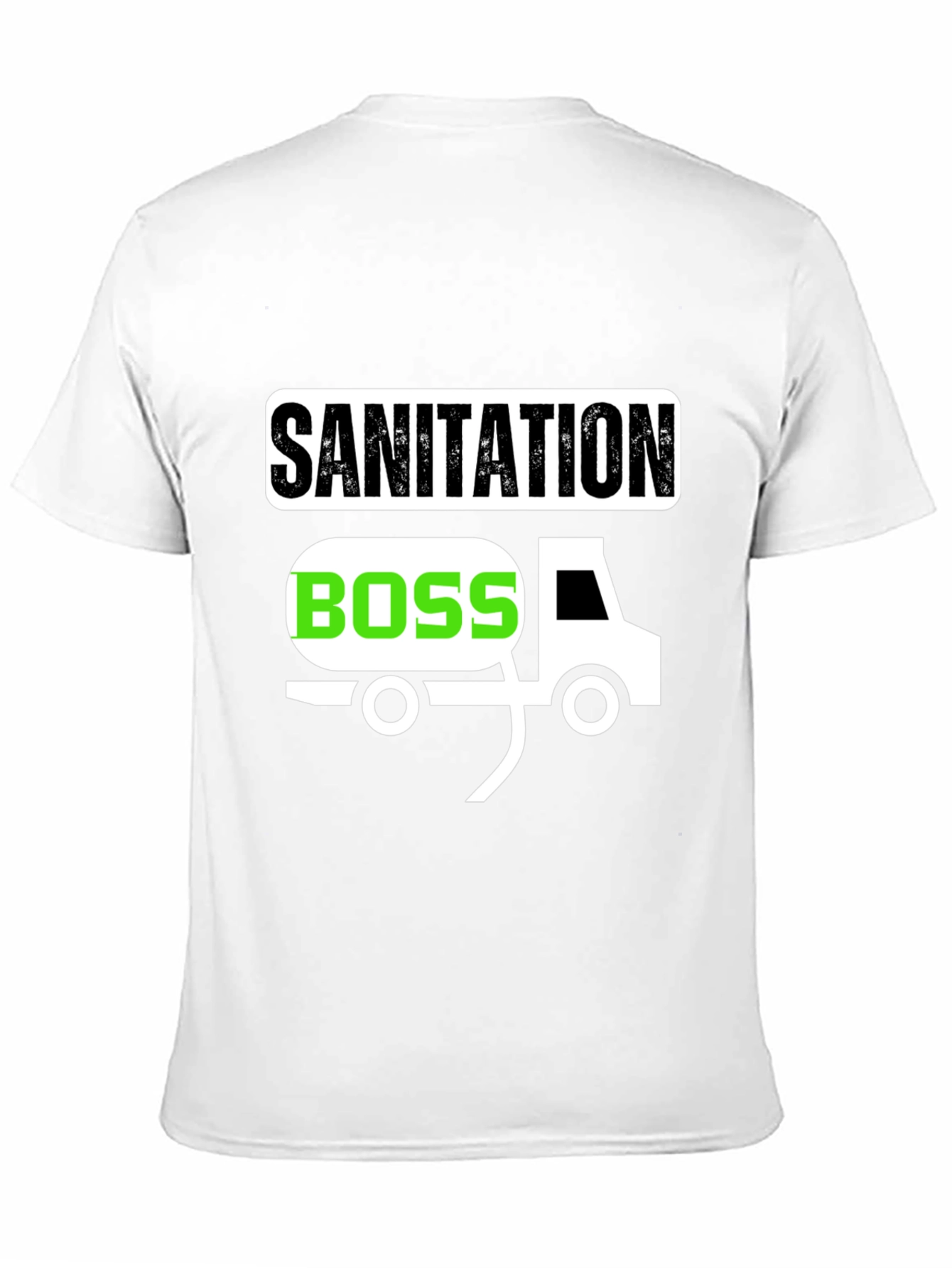 Sanitation Boss Graphic T-Shirt - Black