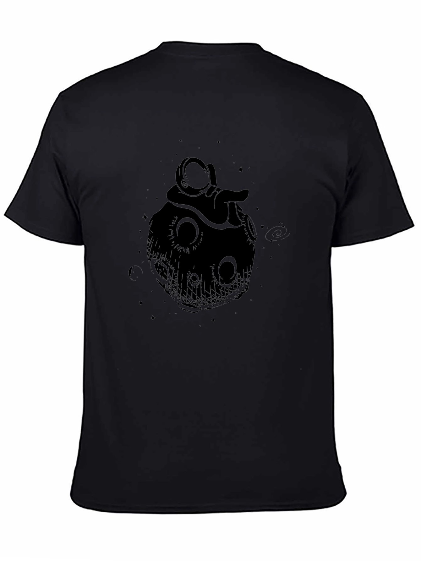 Astronaut Moon Graphic T-Shirt - Relaxed Fit