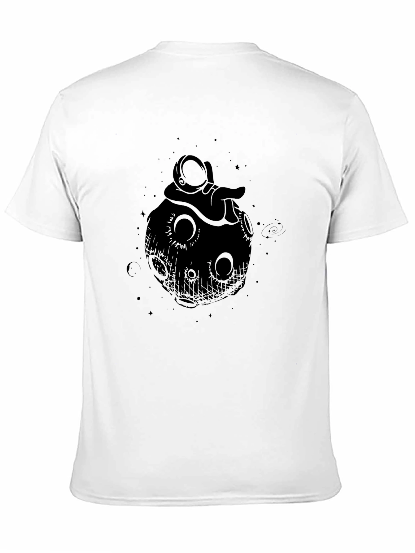 Astronaut Moon Graphic T-Shirt - Relaxed Fit