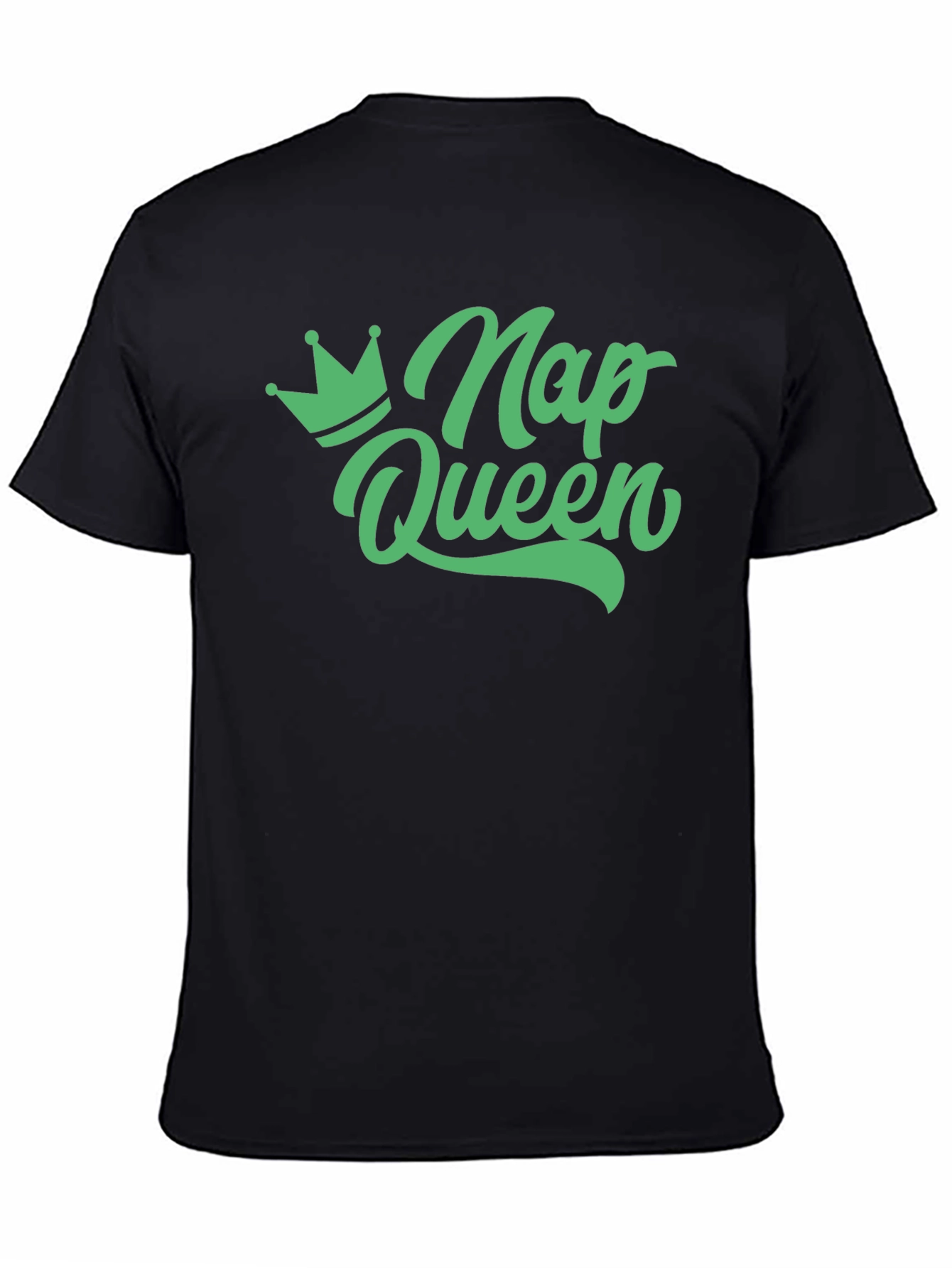 Nap Queen Graphic T-Shirt - Black Cotton Tee