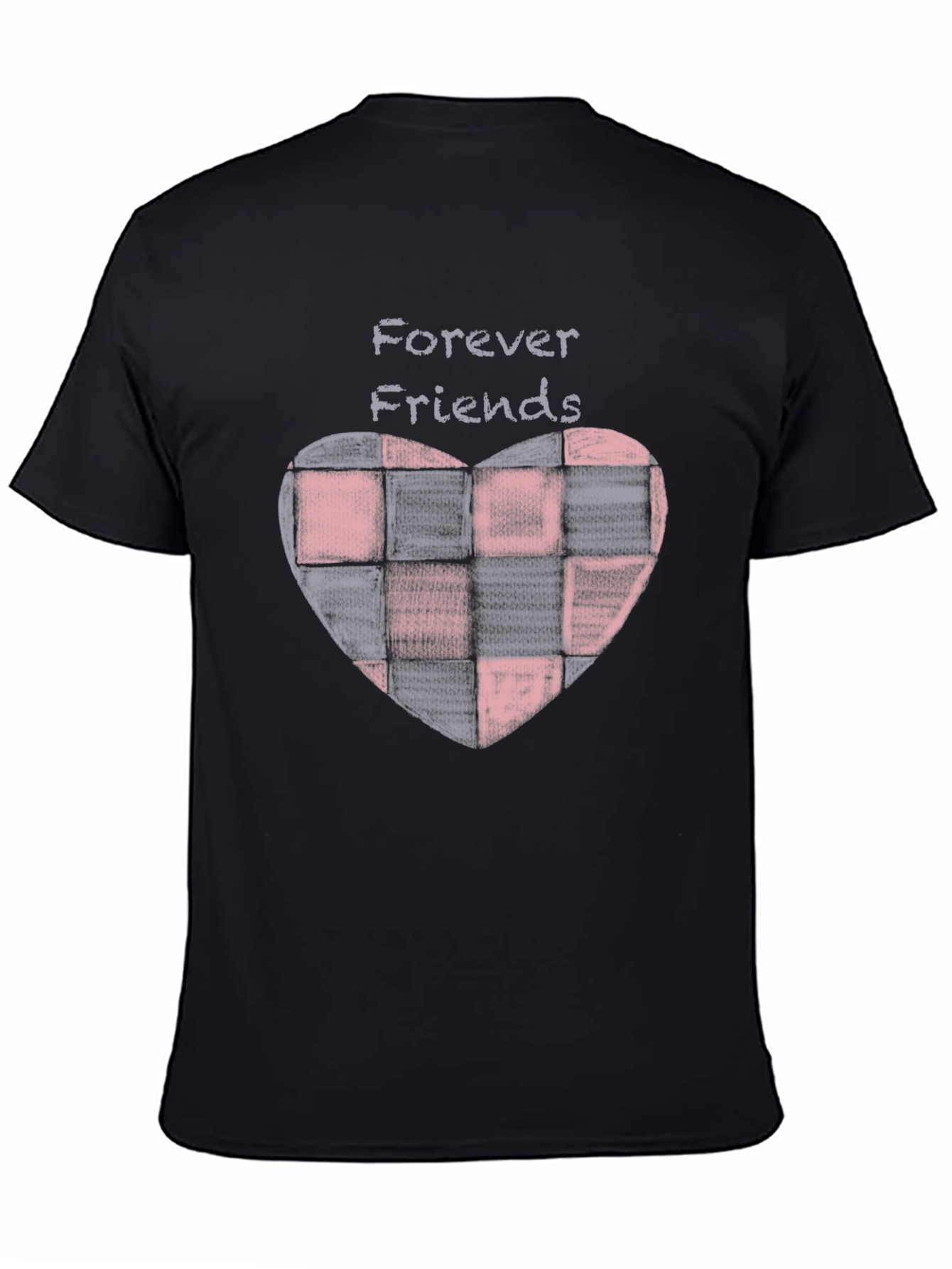 Forever Friends Heart Graphic T-Shirt