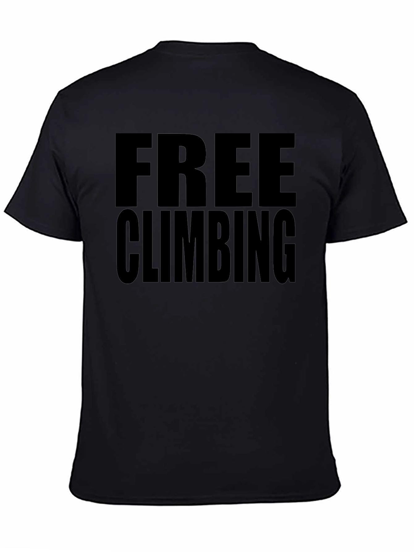 Free Climbing Graphic T-Shirt - Rock Climbing Tee
