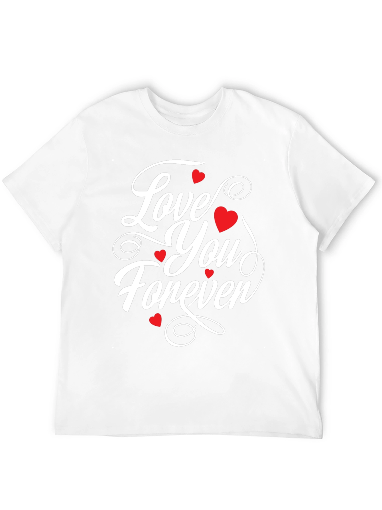 Love You Forever Graphic Tee - Black