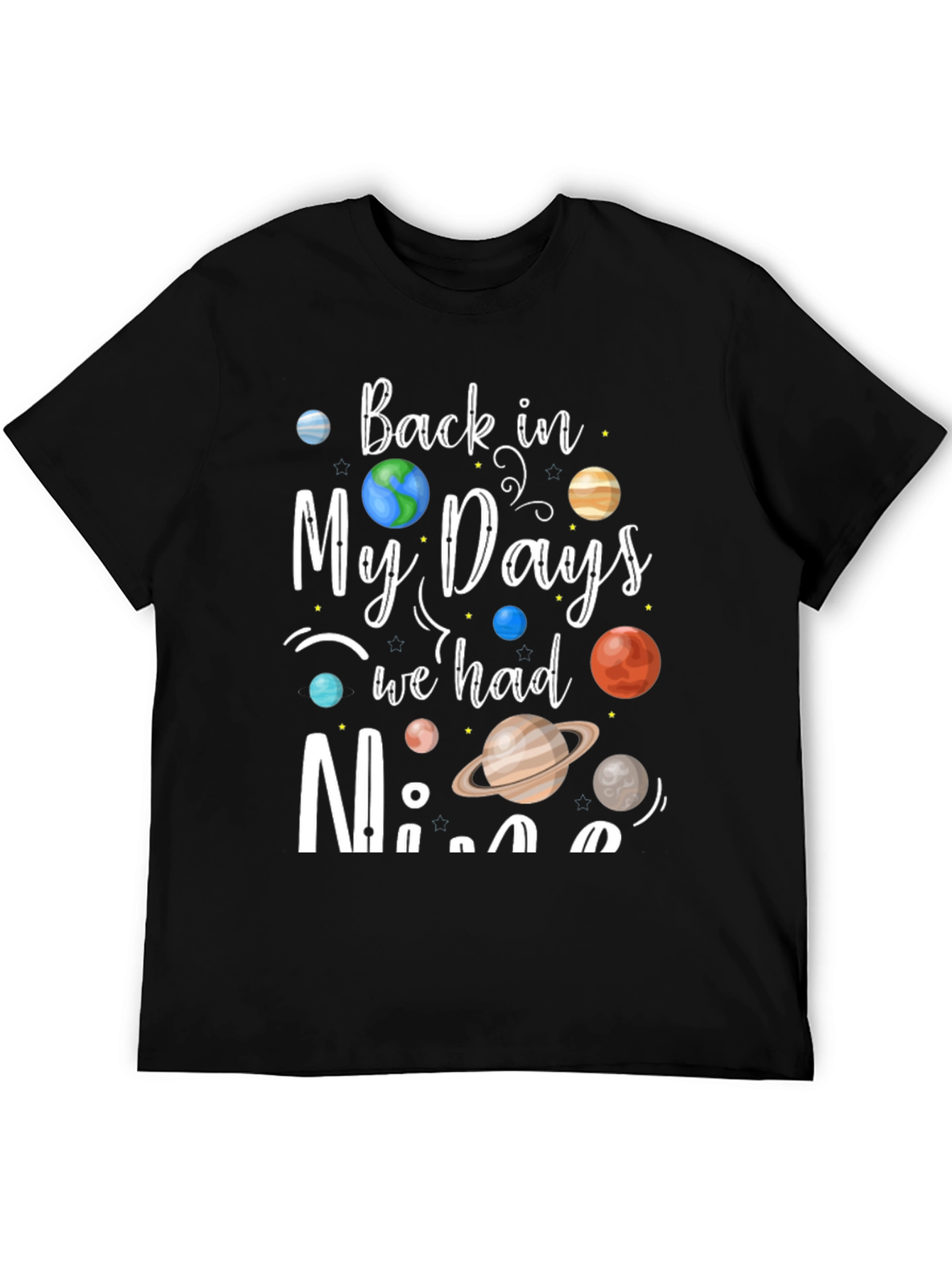 Back in My Days Planet T-Shirt