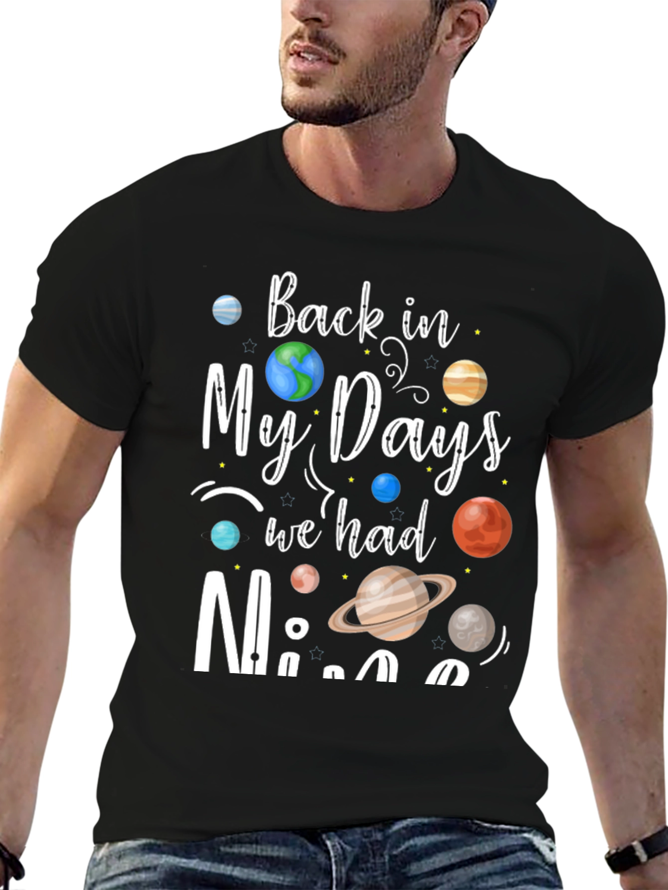 Back in My Days Planet T-Shirt