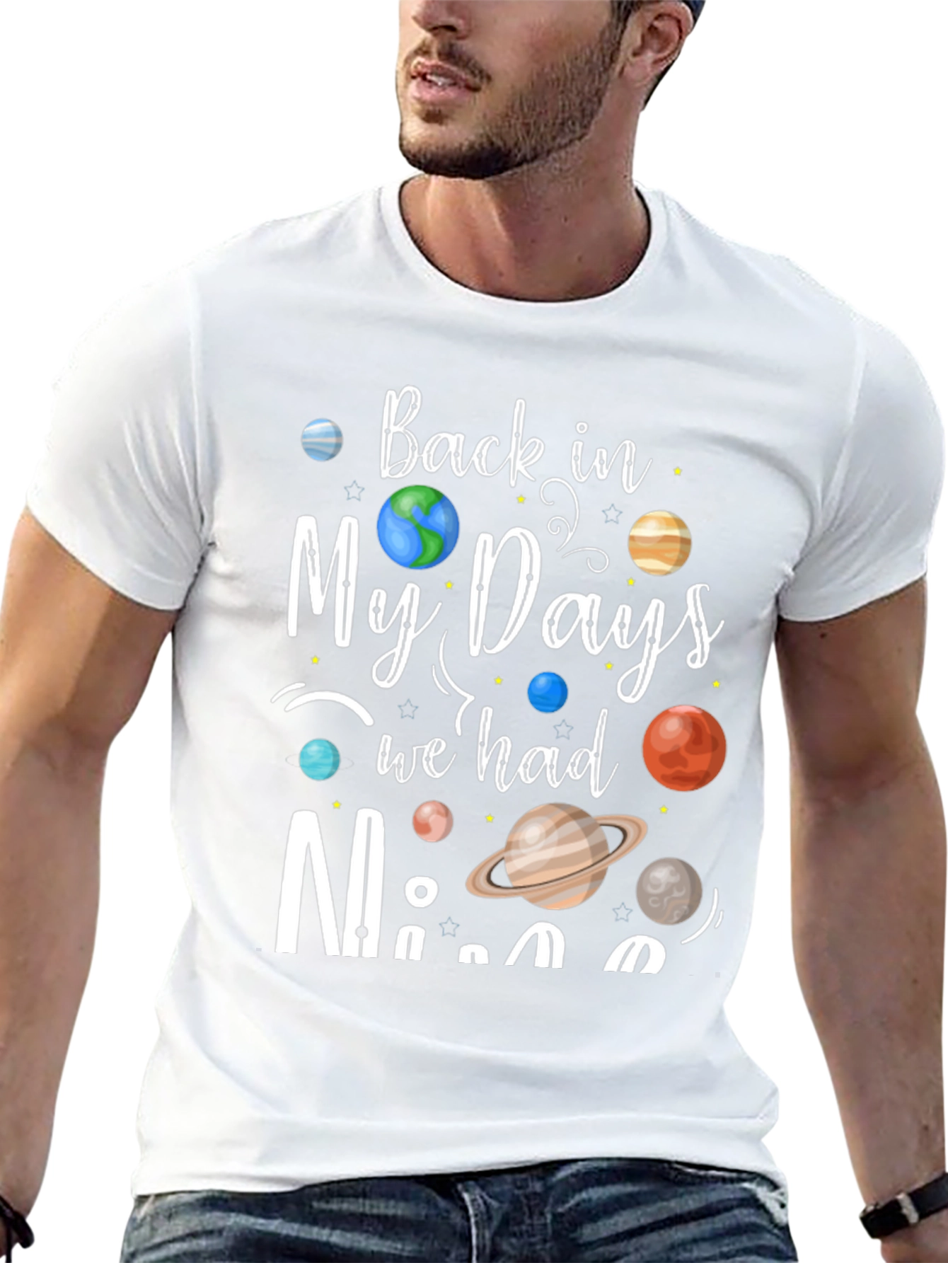 Back in My Days Planet T-Shirt