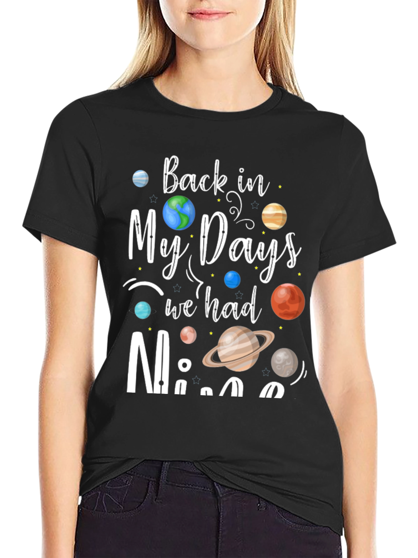 Back in My Days Planet T-Shirt