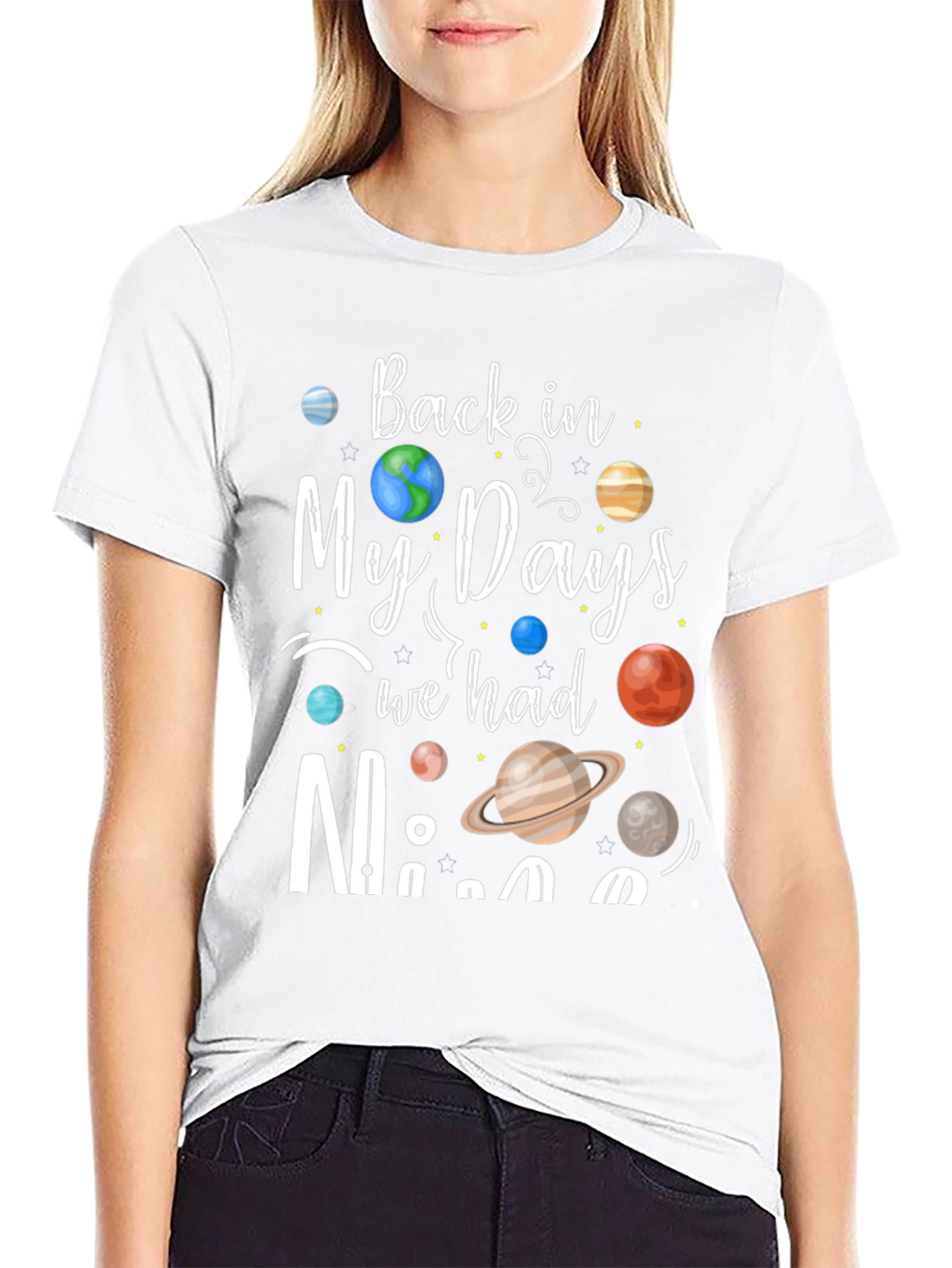 Back in My Days Planet T-Shirt