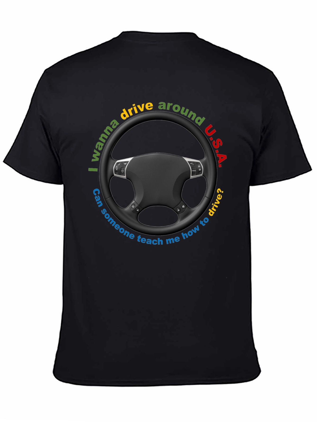 Drive Around U.S.A. Graphic T-Shirt