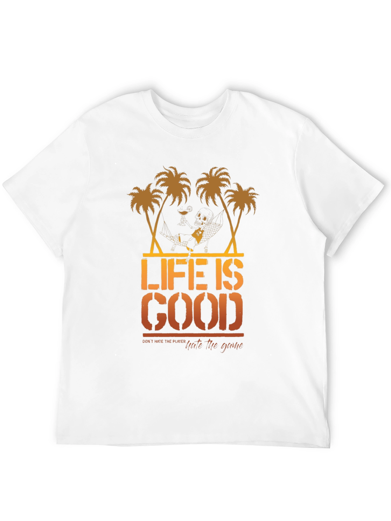 Life is Good Palm Tree Graphic Tee