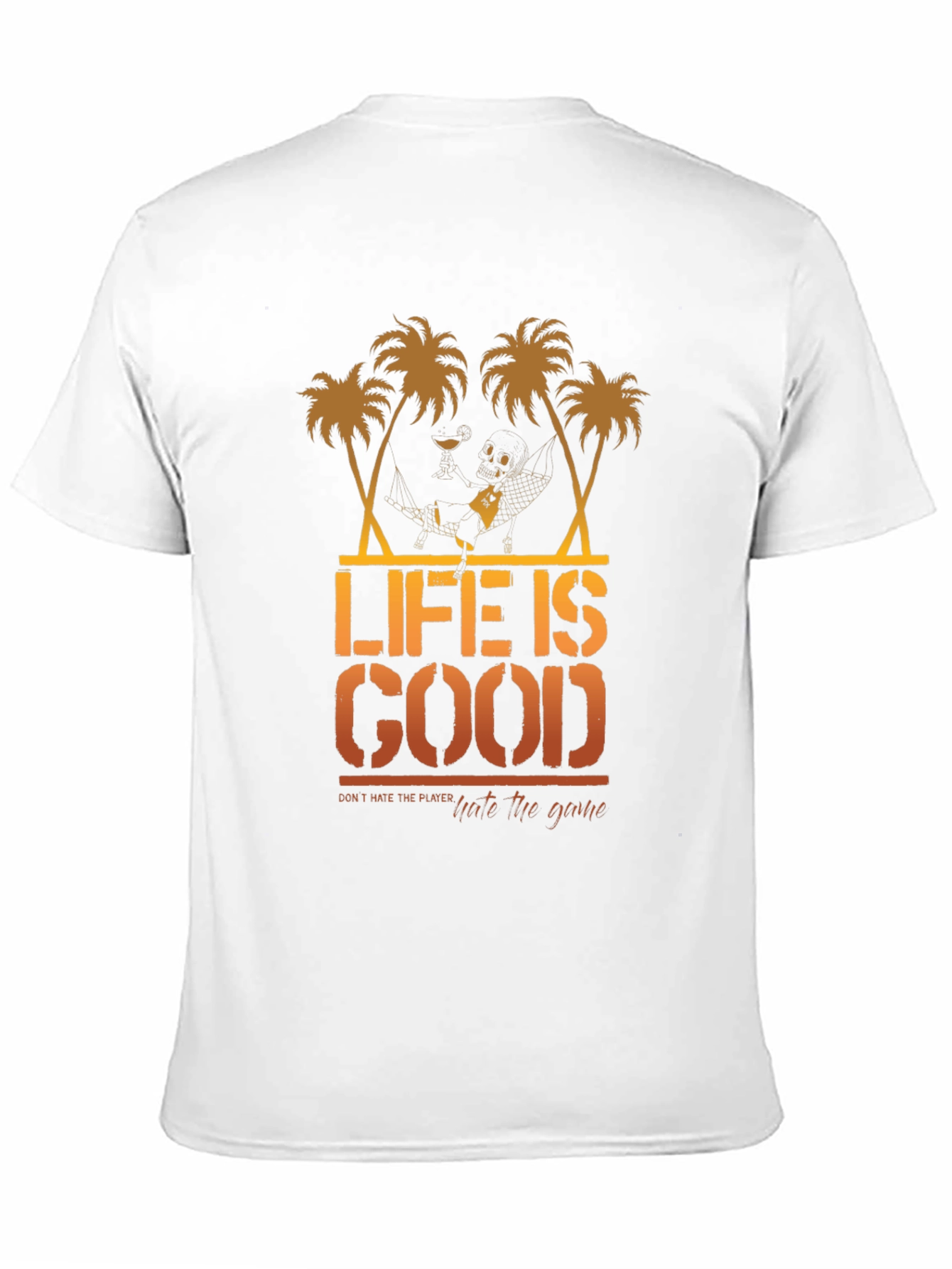 Life is Good Palm Tree Graphic Tee
