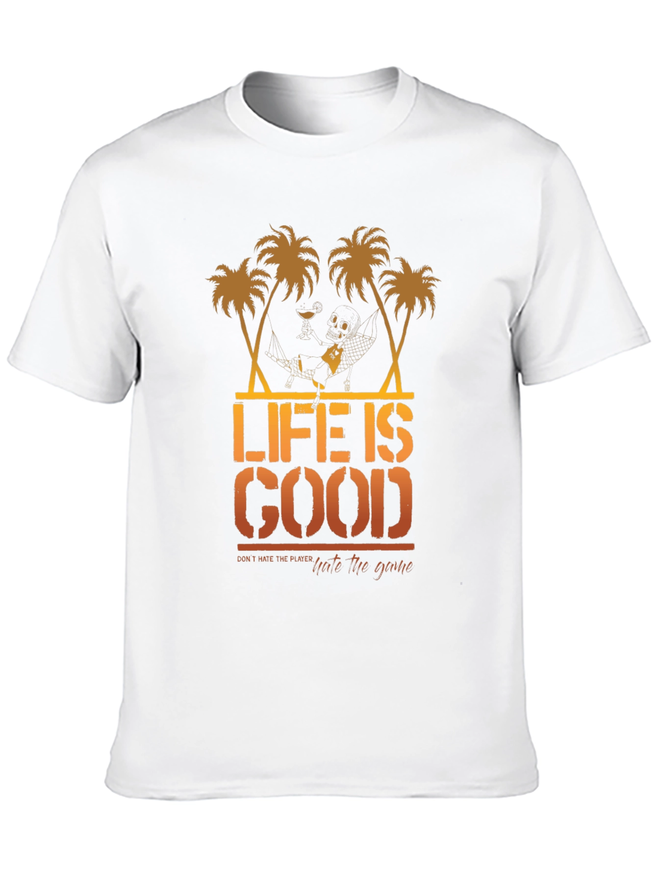Life is Good Palm Tree Graphic Tee
