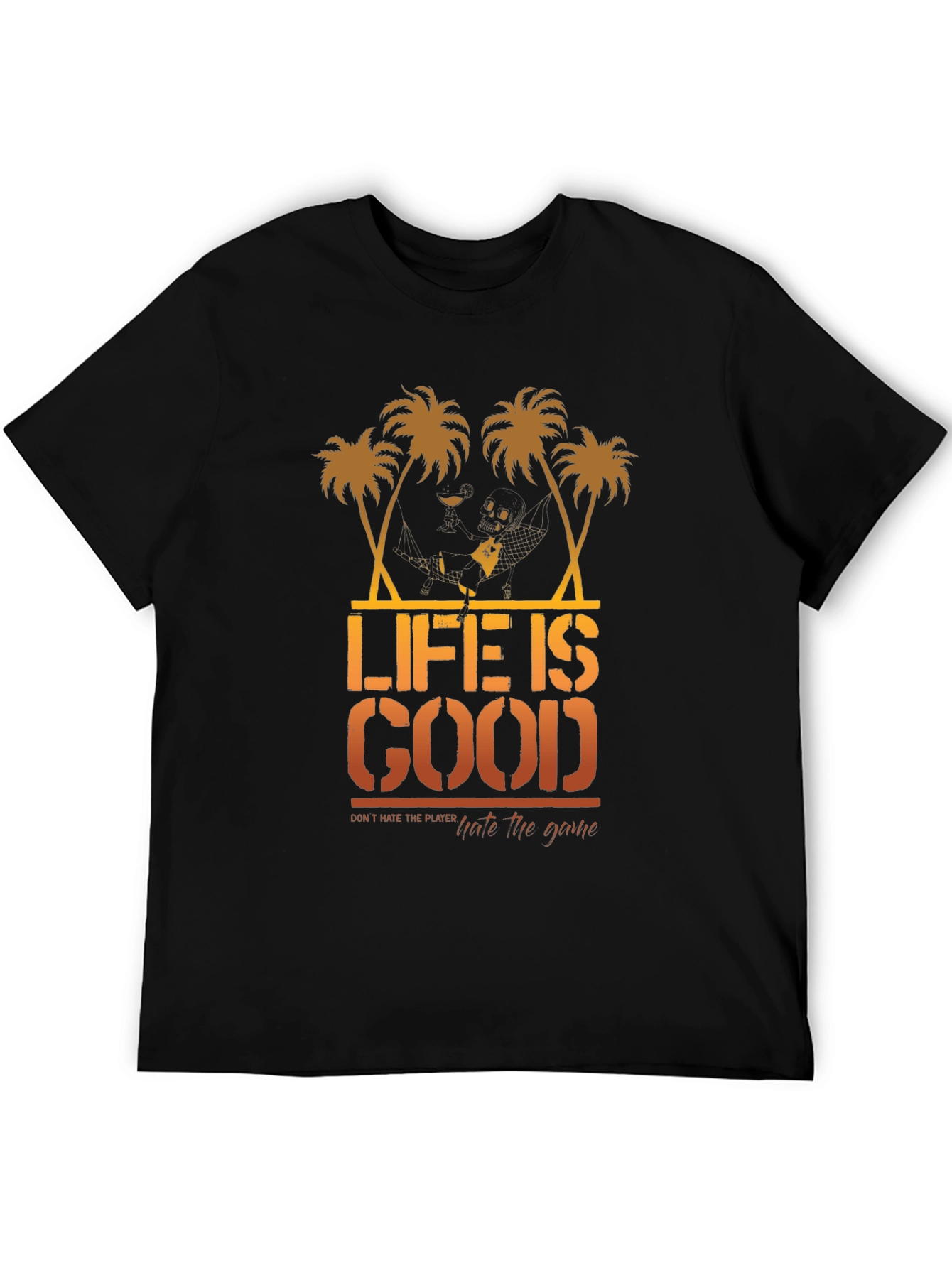 Life is Good Palm Tree Graphic Tee