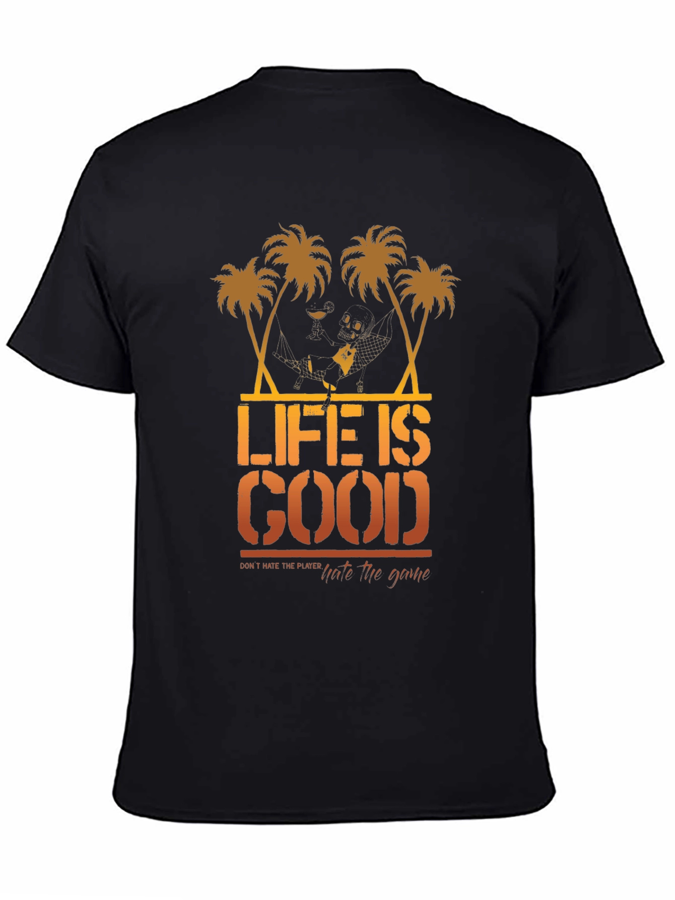 Life is Good Palm Tree Graphic Tee