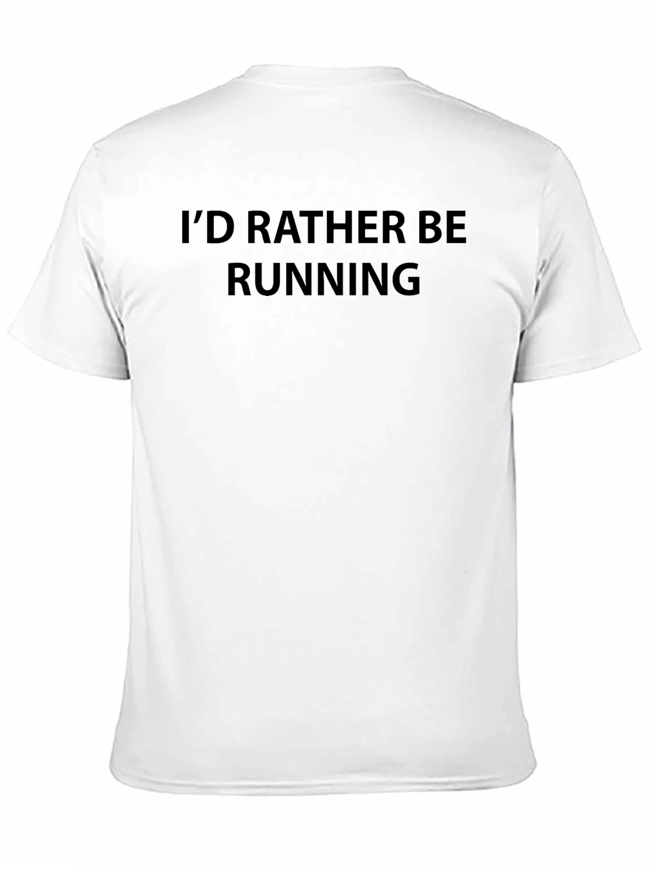 Id Rather Be Running - Mens Graphic T-Shirt