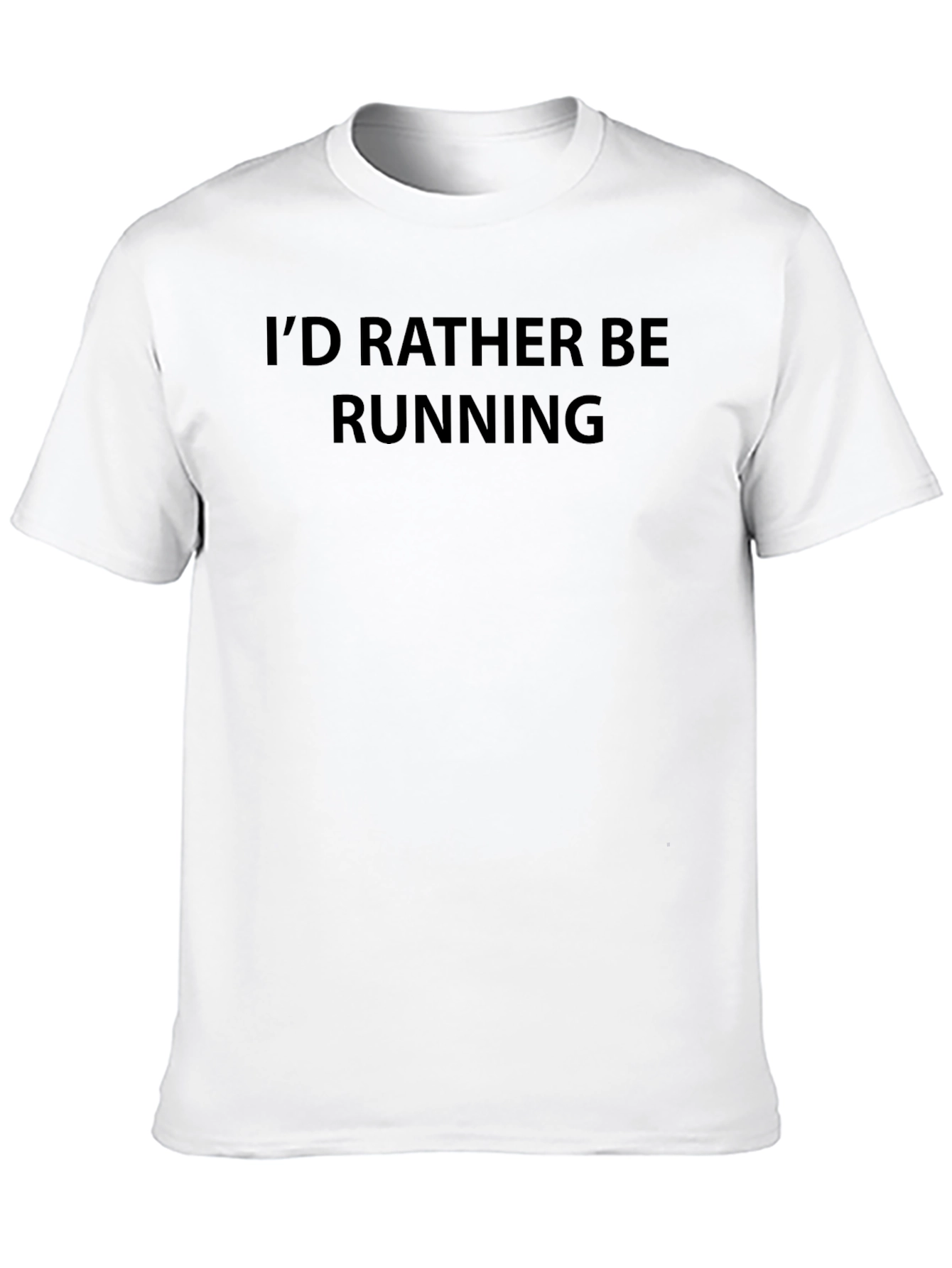 Id Rather Be Running - Mens Graphic T-Shirt