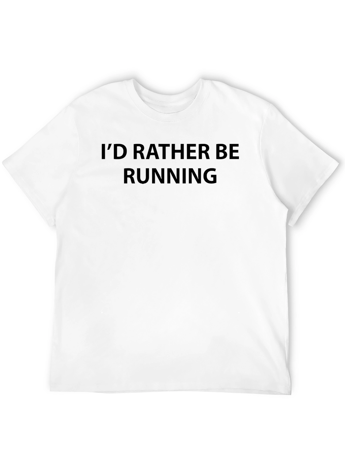 Id Rather Be Running - Mens Graphic T-Shirt