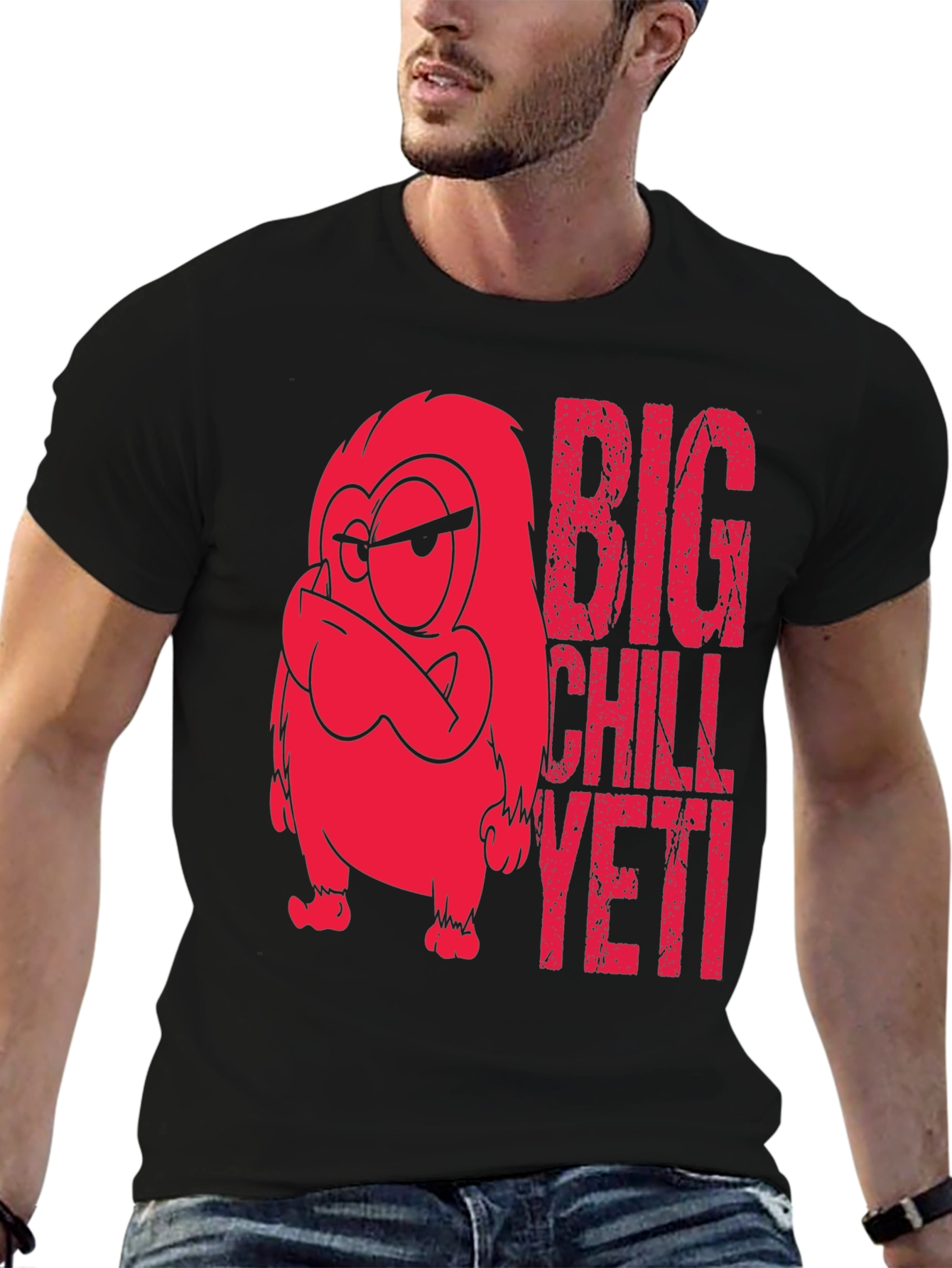 Big Chill Yeti Graphic T-Shirt - Black