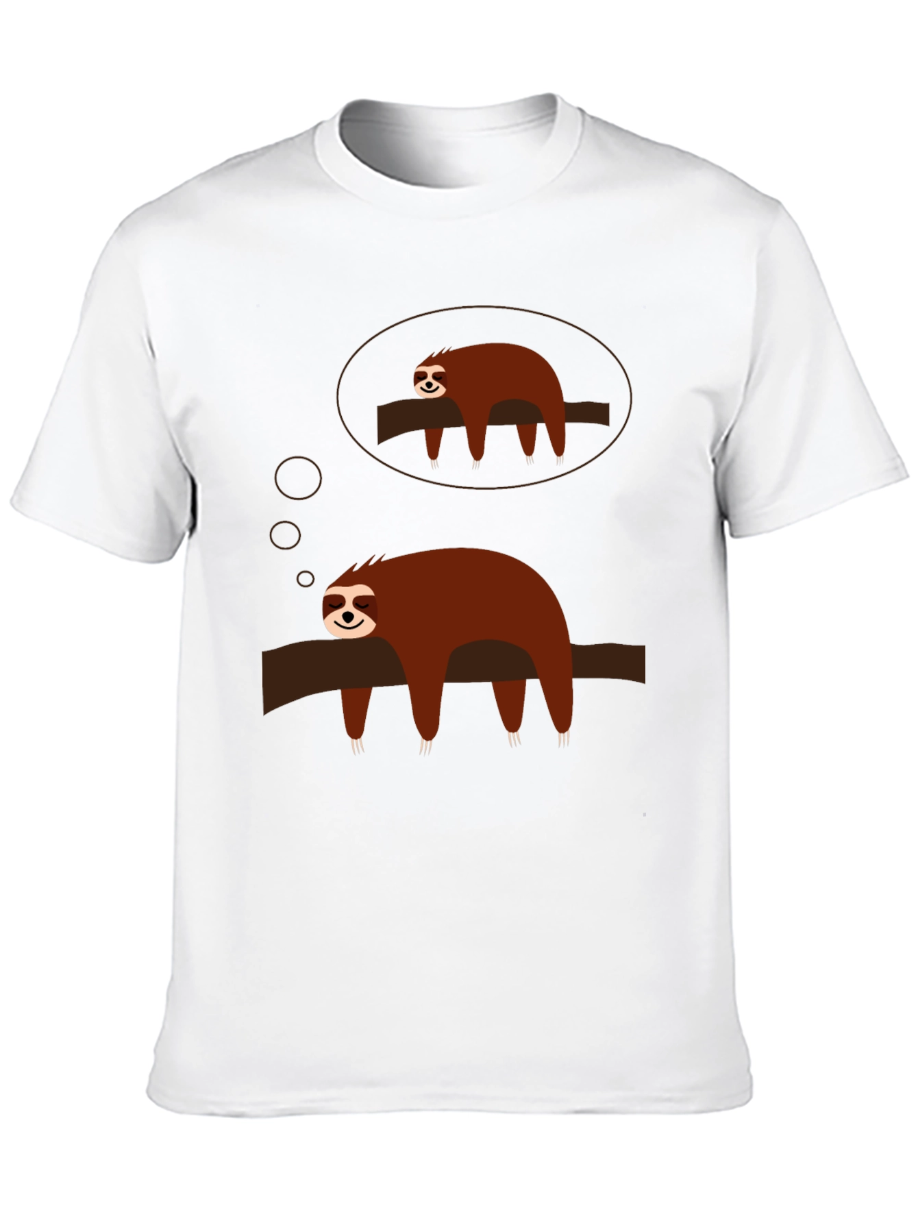 Sloth Dreamer Graphic Tee - Relaxed Fit